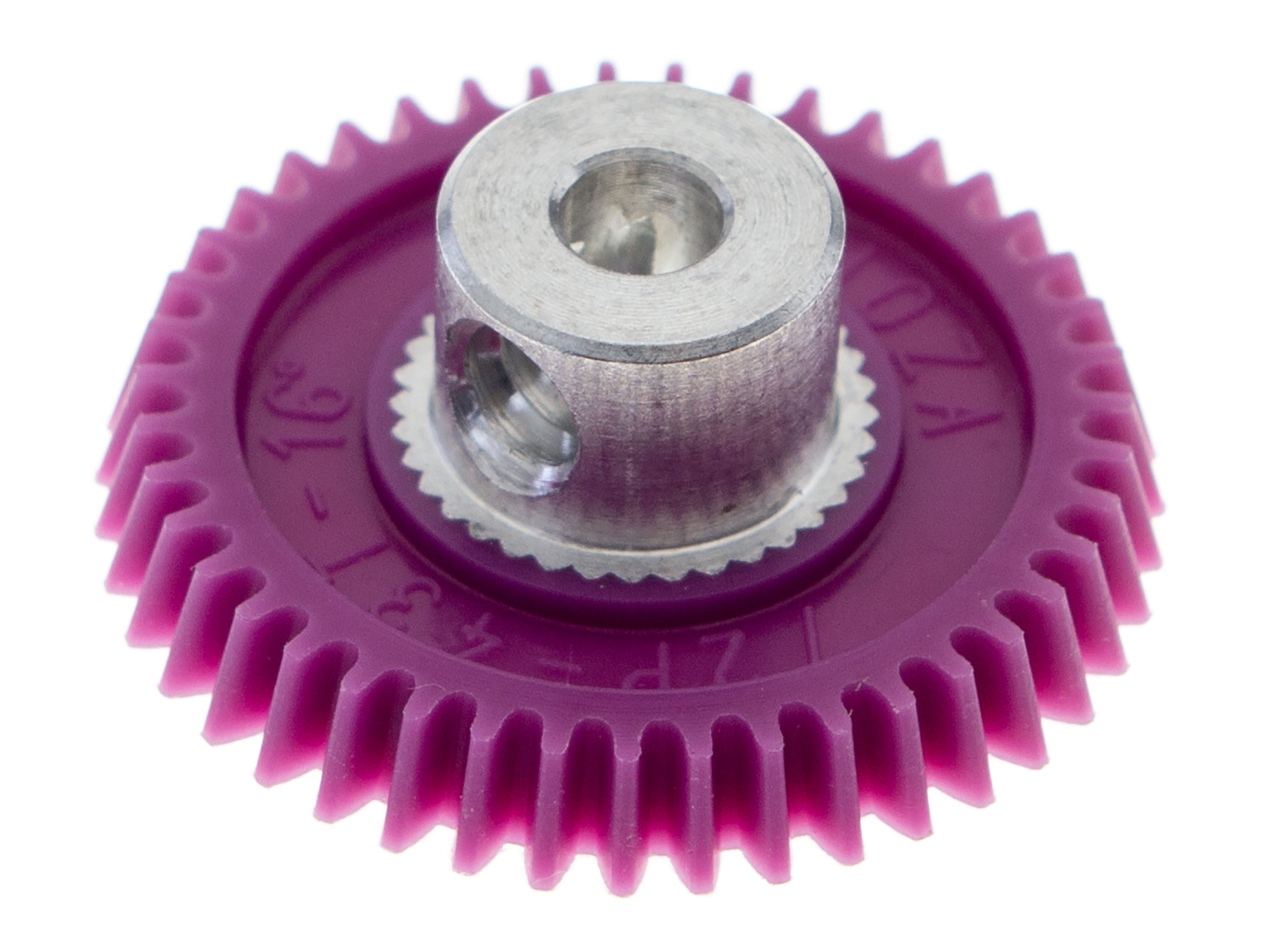 Шестерня (спур) Cahoza коса 16° 43T 72P на вісь 2.37мм #4 (світлина #1)