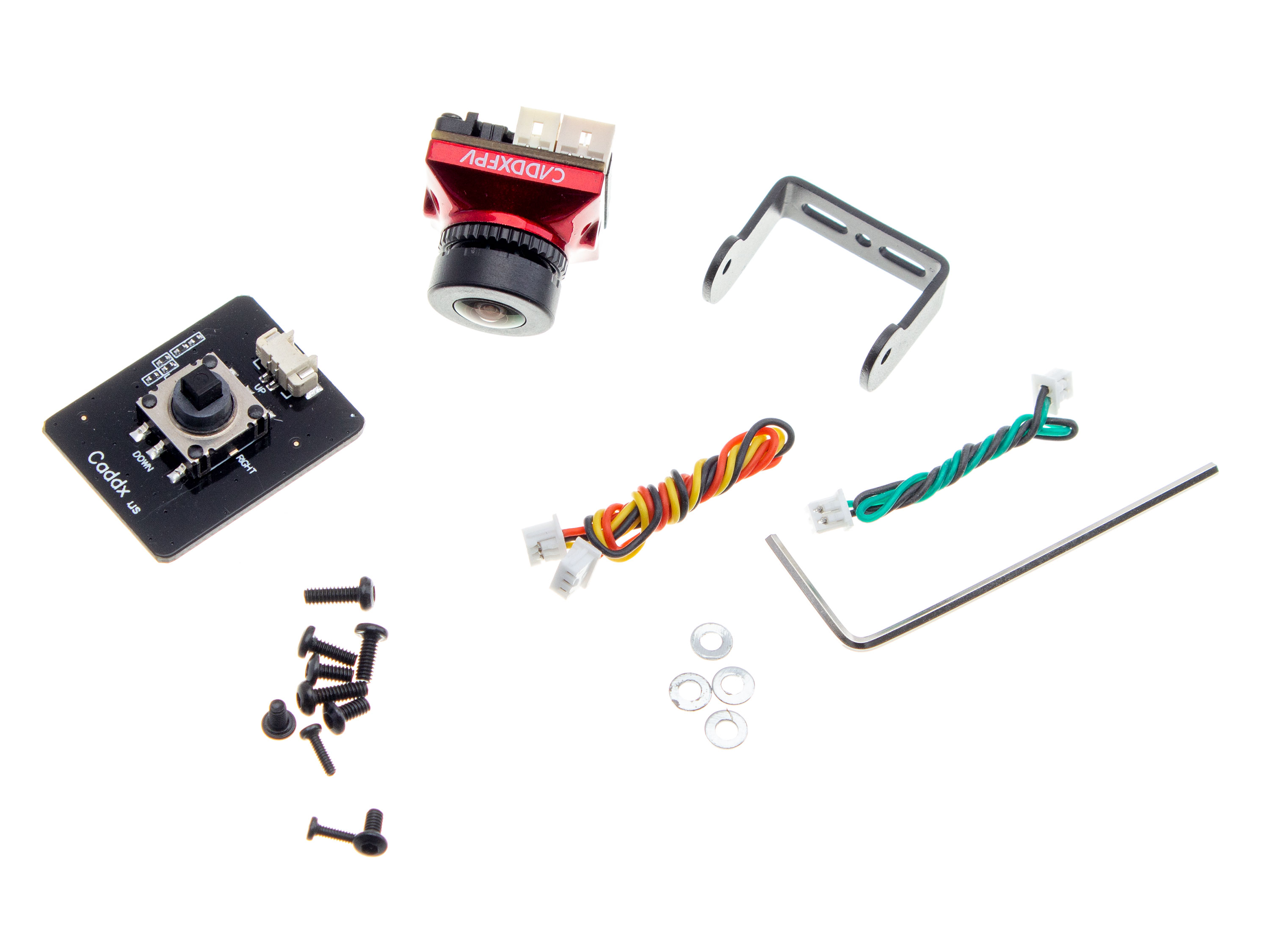 Камера Caddx Ratel 2 FPV 1200TVL 2.1мм (червона) (світлина #3)