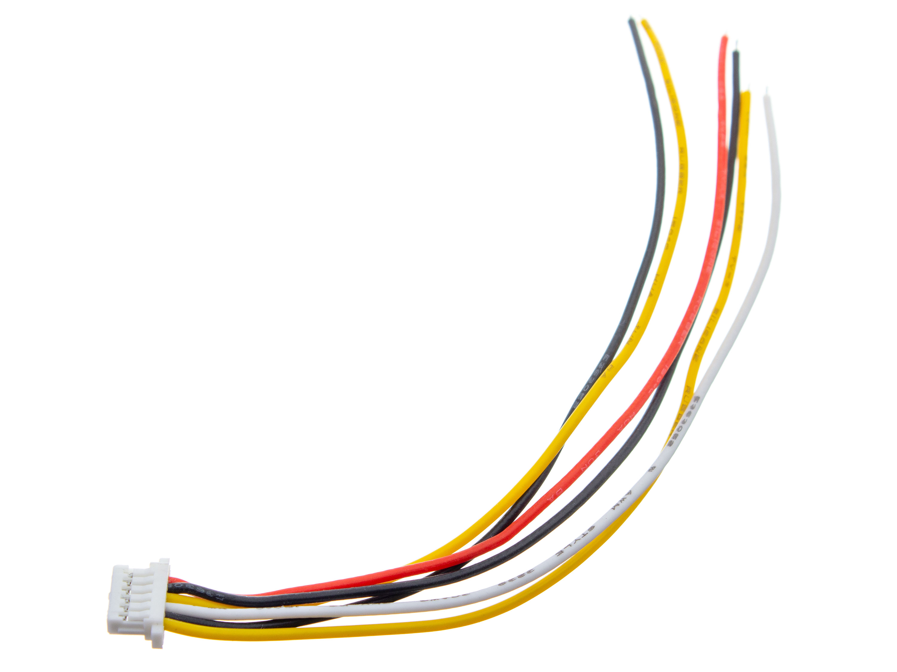 Силіконовий кабель 6-пін для Caddx Vista (10см) (світлина #1)