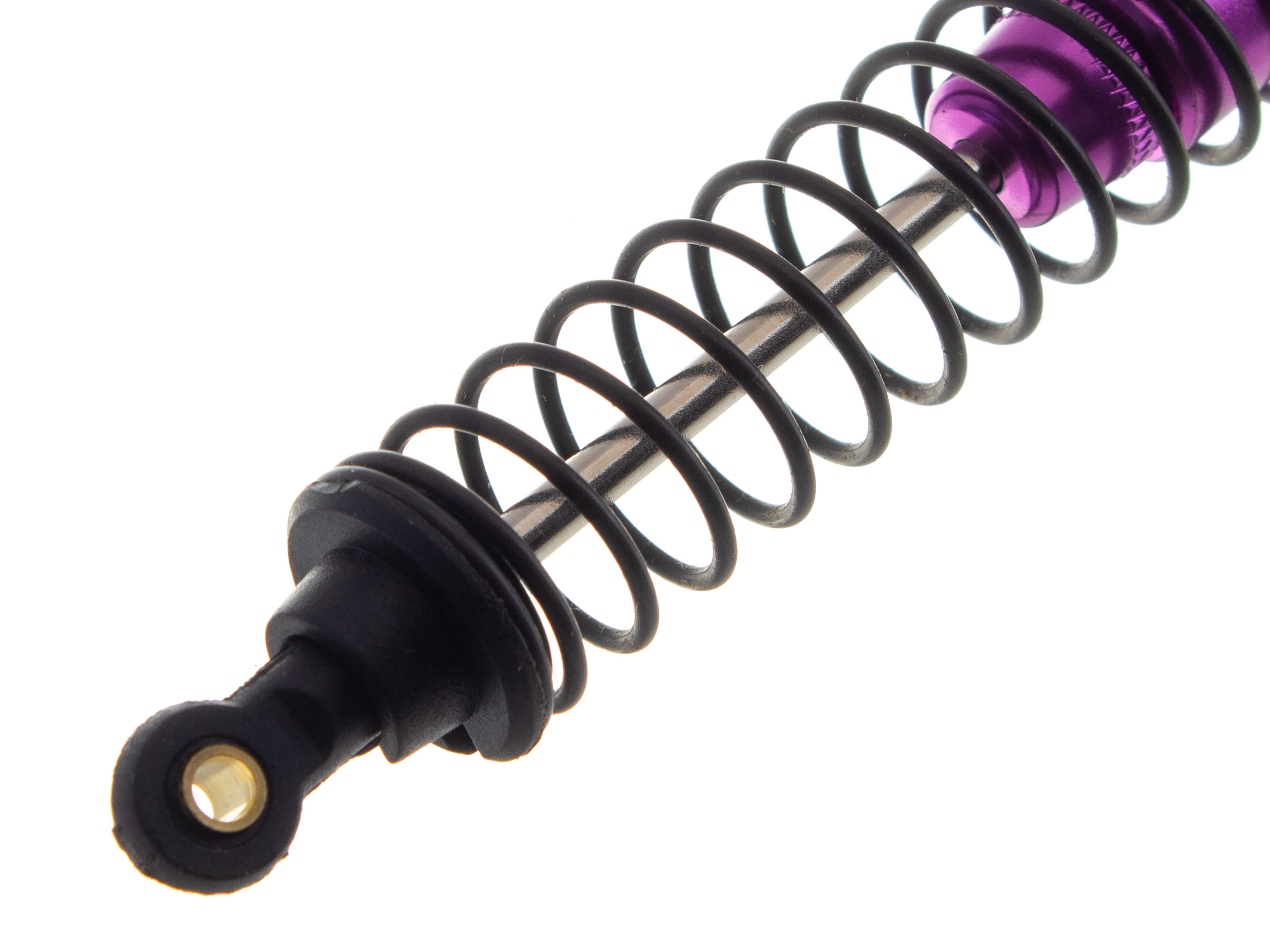 Масляні амортизатори 120мм для автомоделей 1/10 2шт (Фіолетові) (світлина #2)