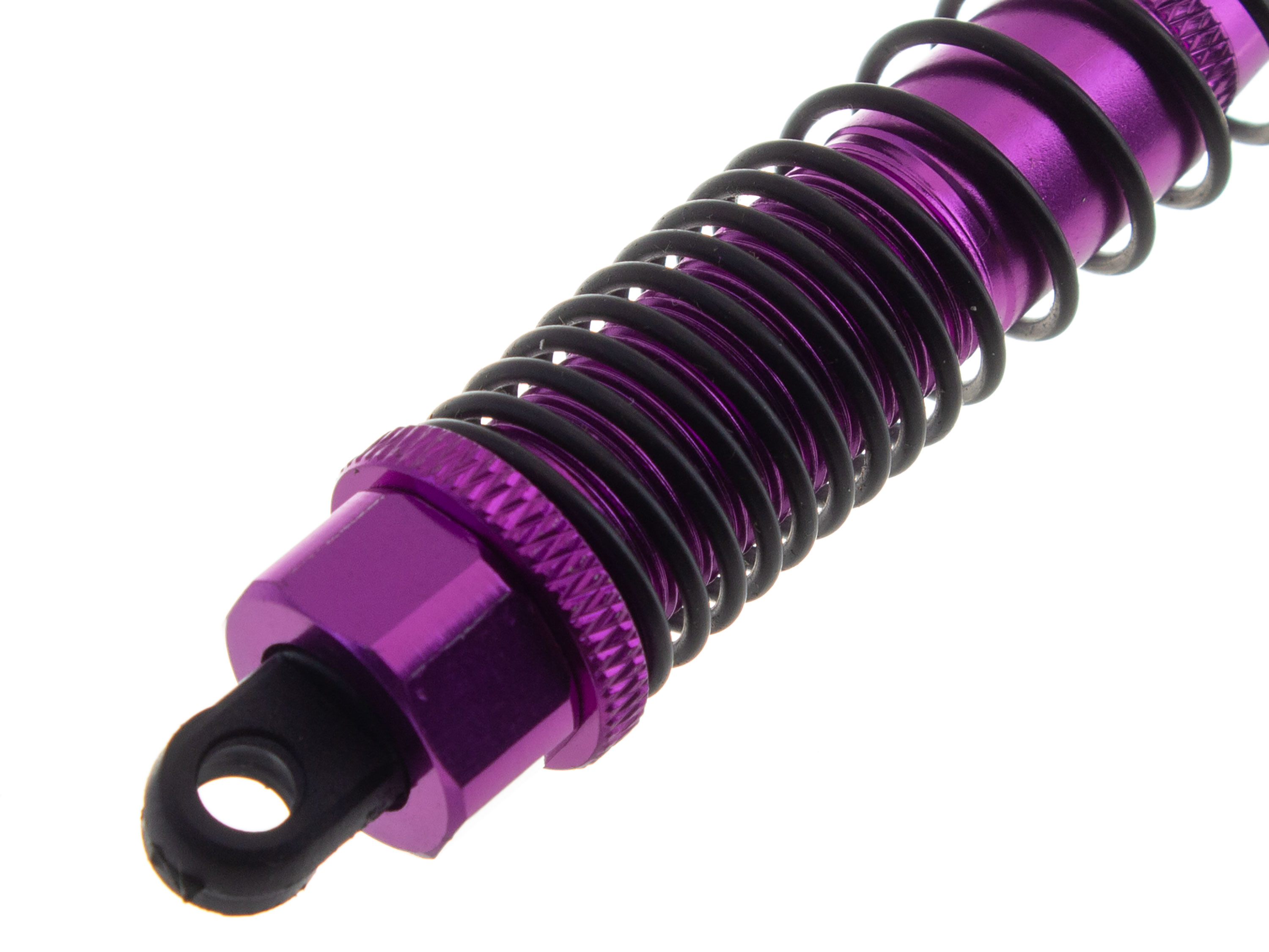 Масляні амортизатори 120мм для автомоделей 1/10 2шт (Фіолетові) (світлина #4)