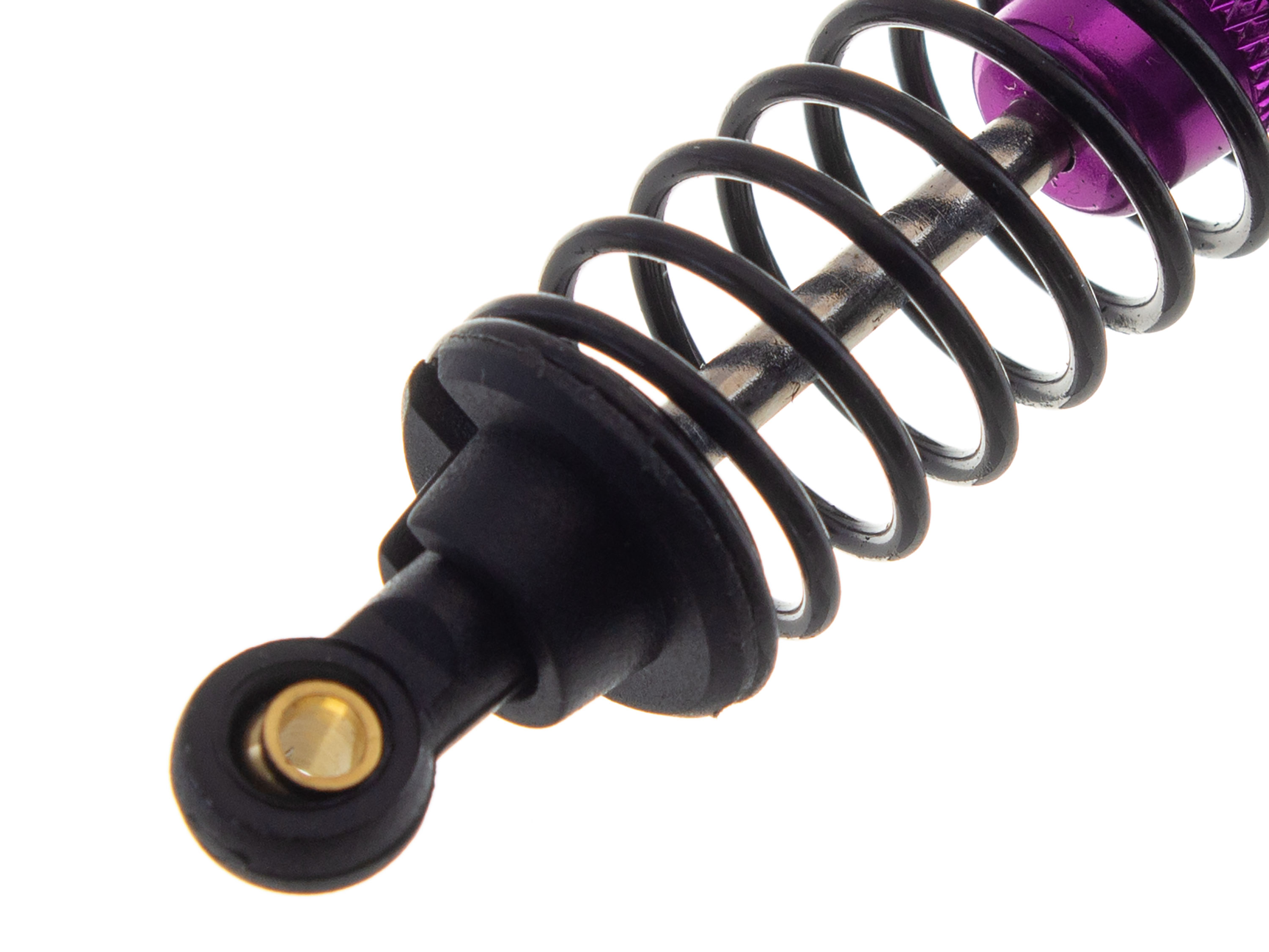 Масляні амортизатори 85мм для автомоделей 1/10 2шт (Фіолетові) (світлина #2)