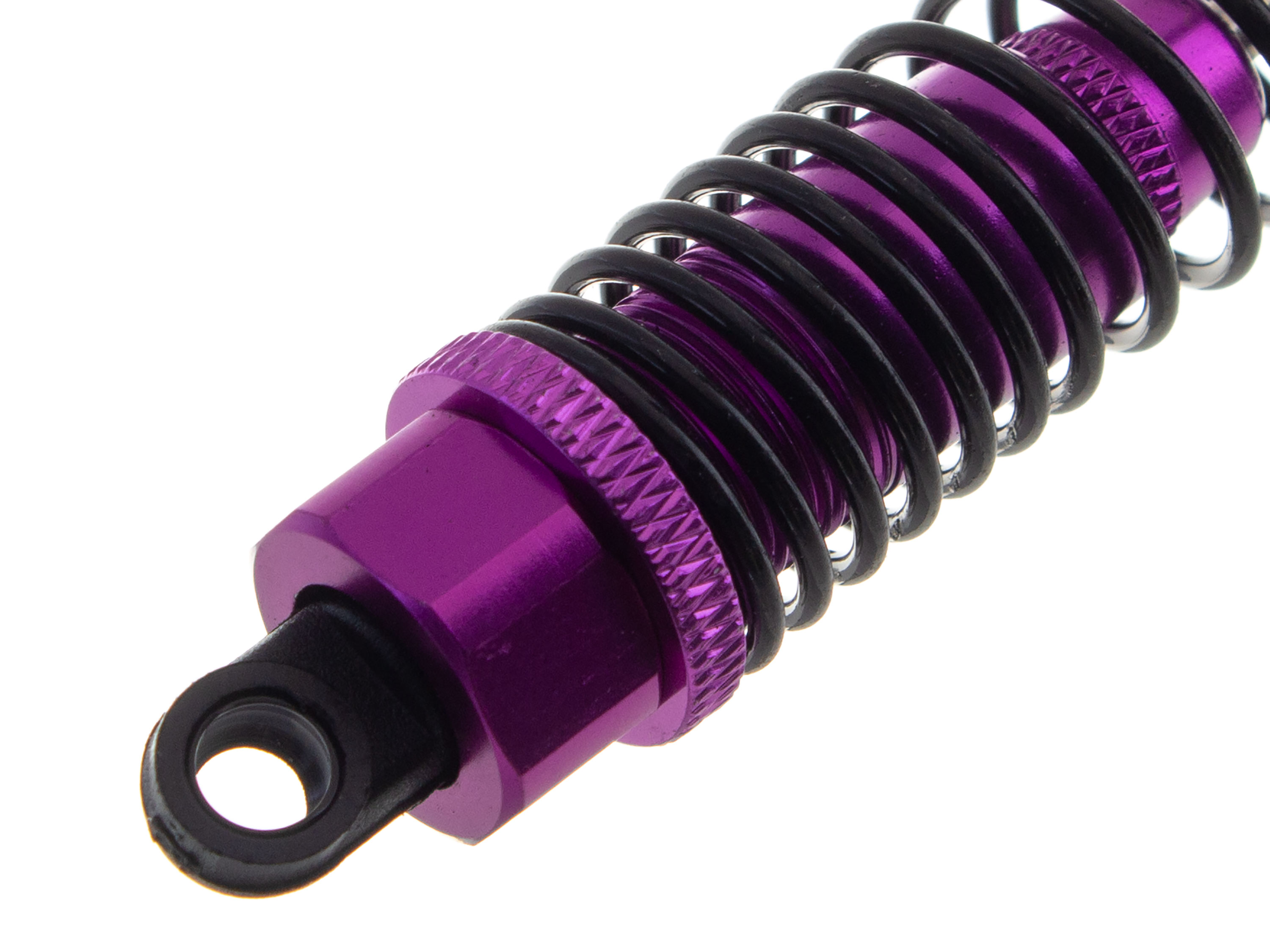 Масляні амортизатори 85мм для автомоделей 1/10 2шт (Фіолетові) (світлина #4)