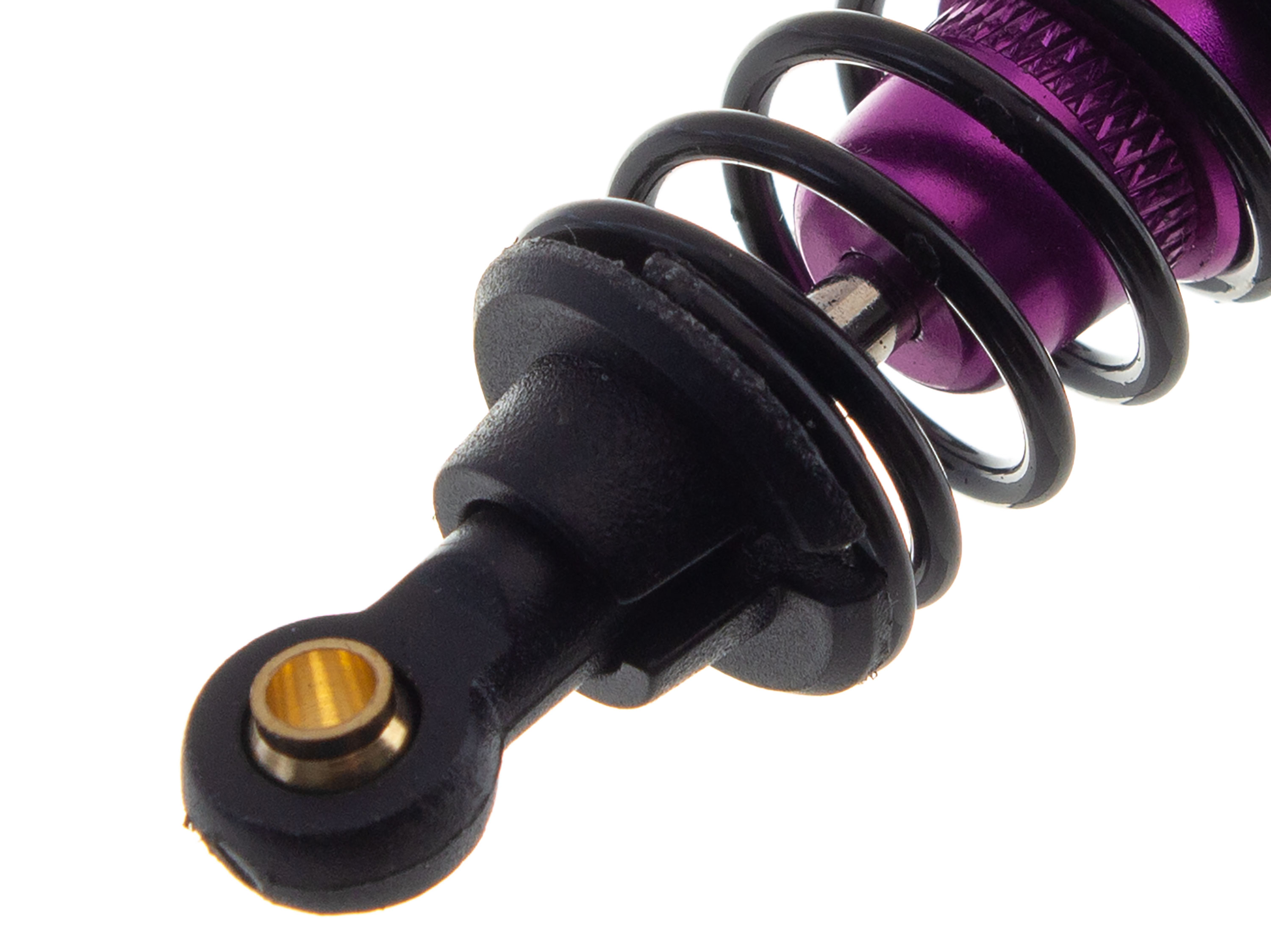 Масляні амортизатори 60мм для автомоделей 1/10 2шт (Фіолетові) (світлина #2)