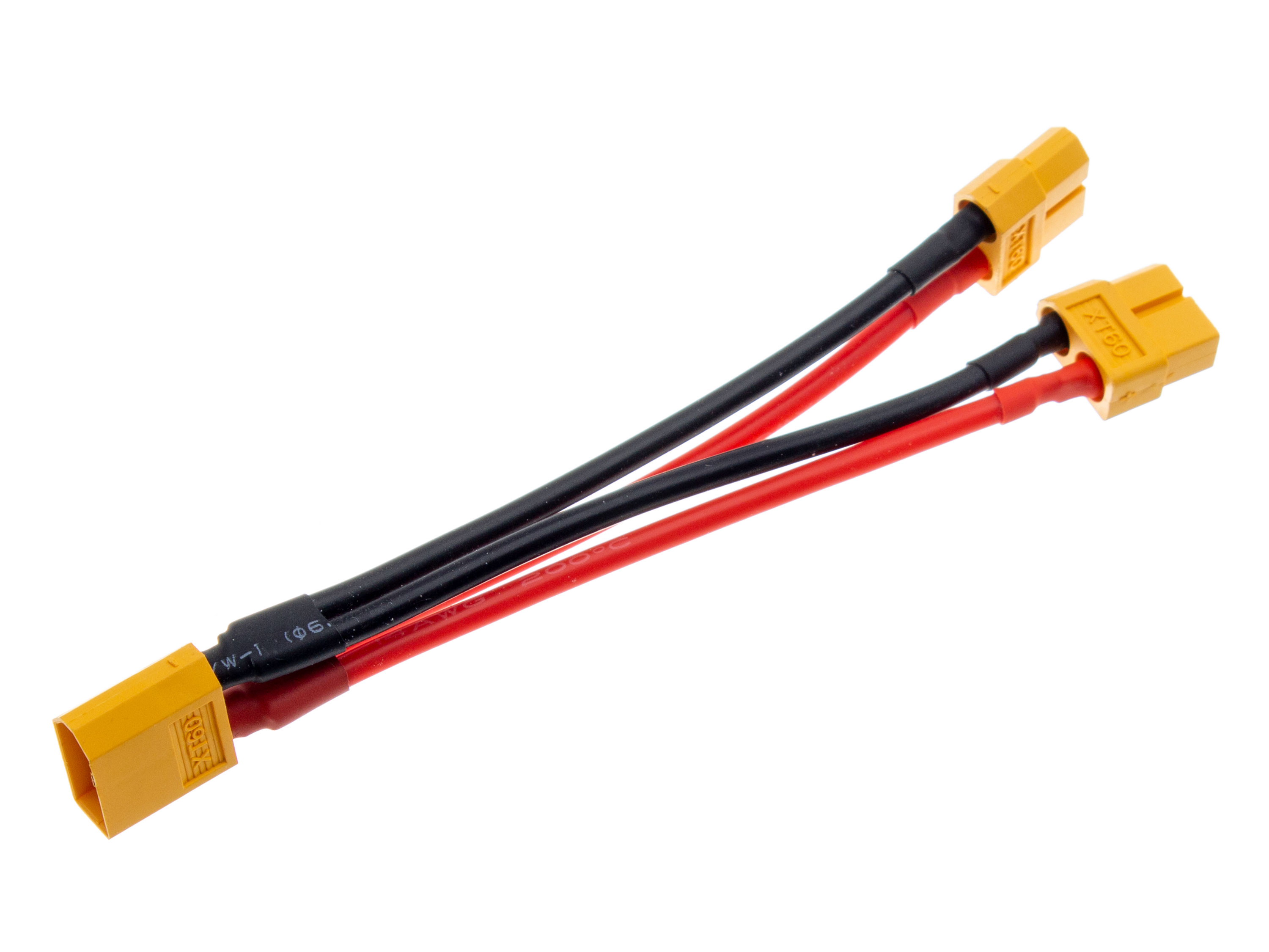 Розгалужувач XT60 (папа) з дротом 12см (світлина #1)