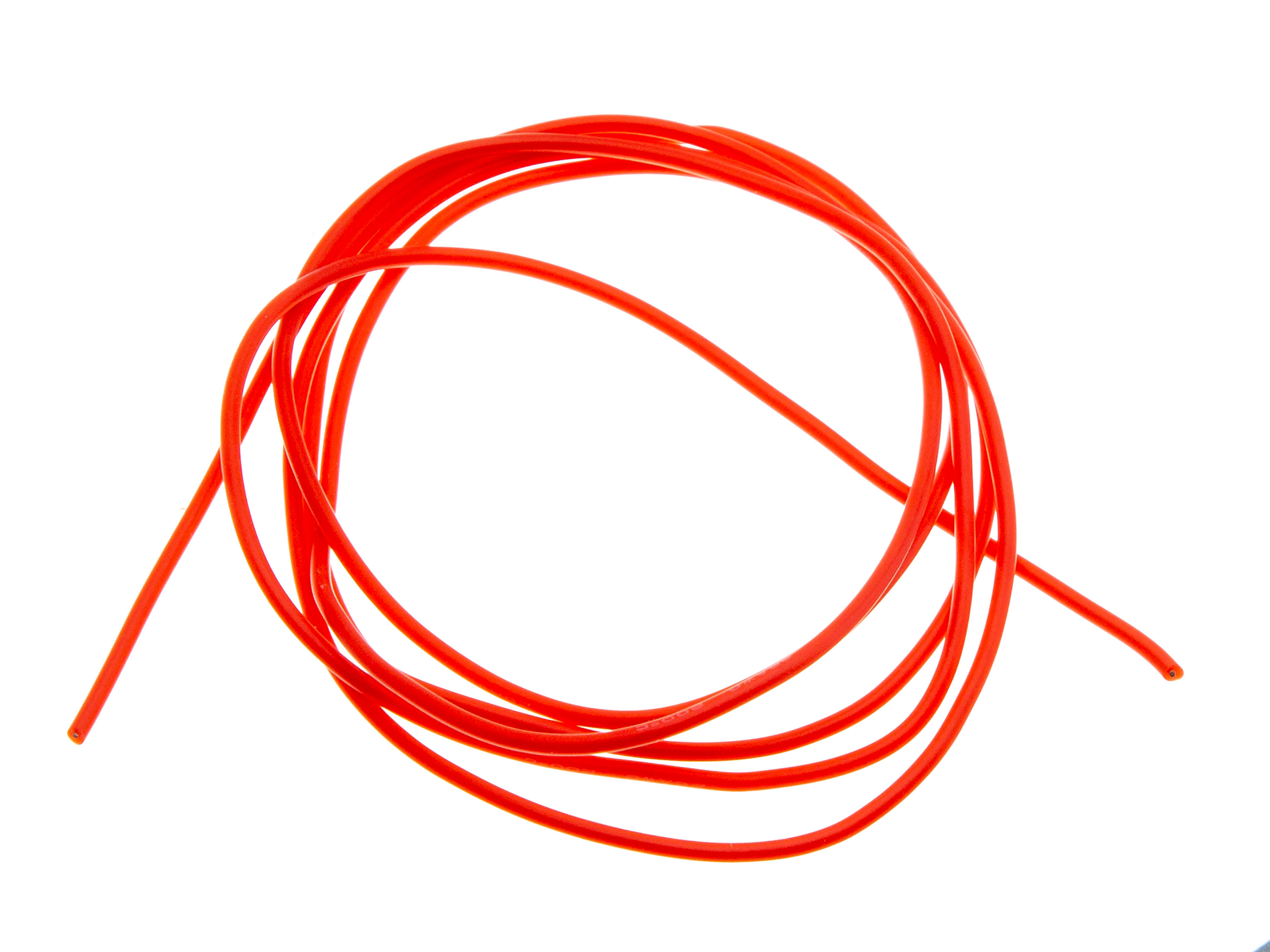 Дріт 26AWG 1м (червоний) (світлина #1)