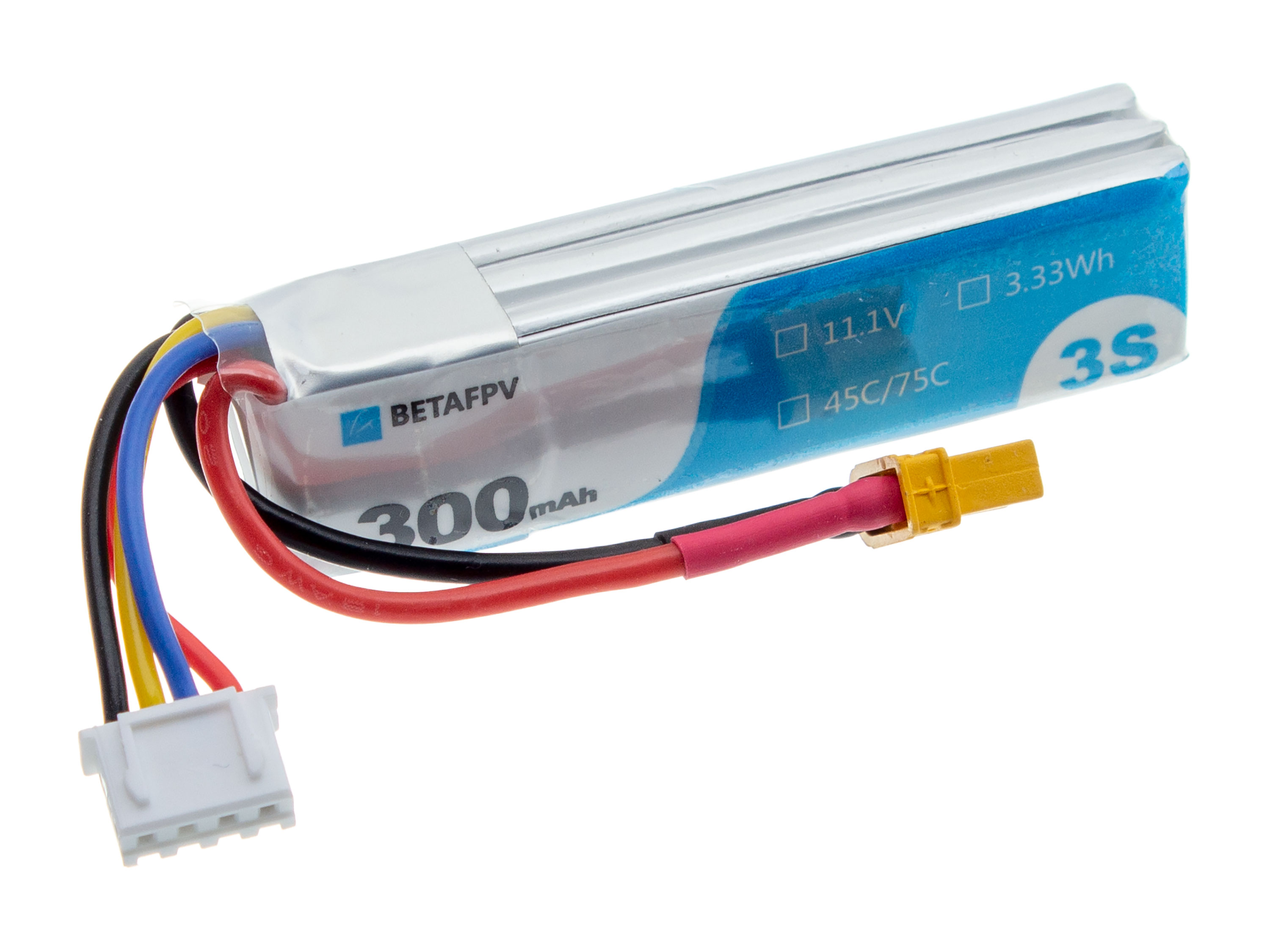 Акумулятор BetaFPV XT30 300mAh 3S 45C (світлина #1)