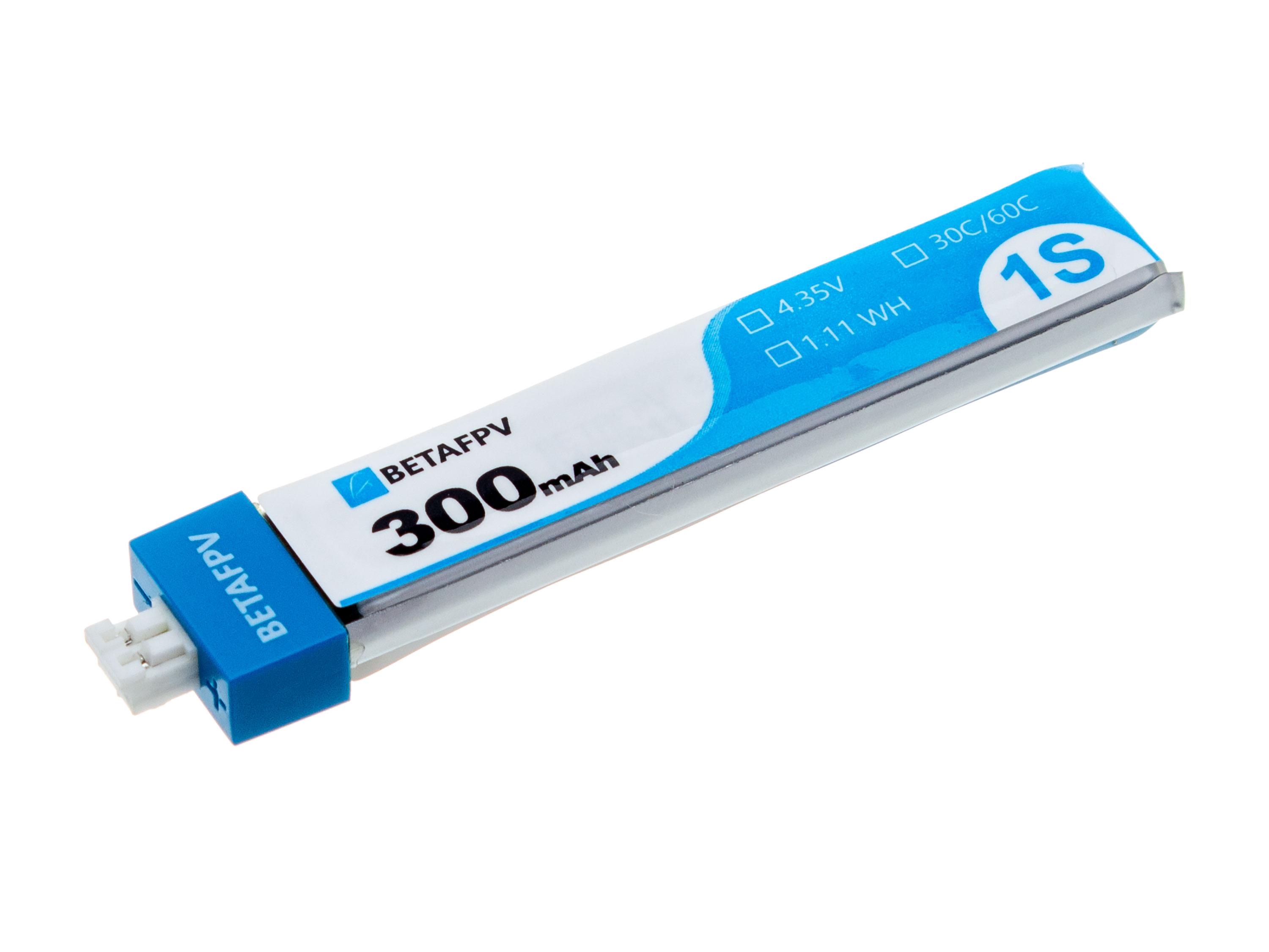 Акумулятор BetaFPV PH2.0 300mAh 1S 30C (світлина #1)