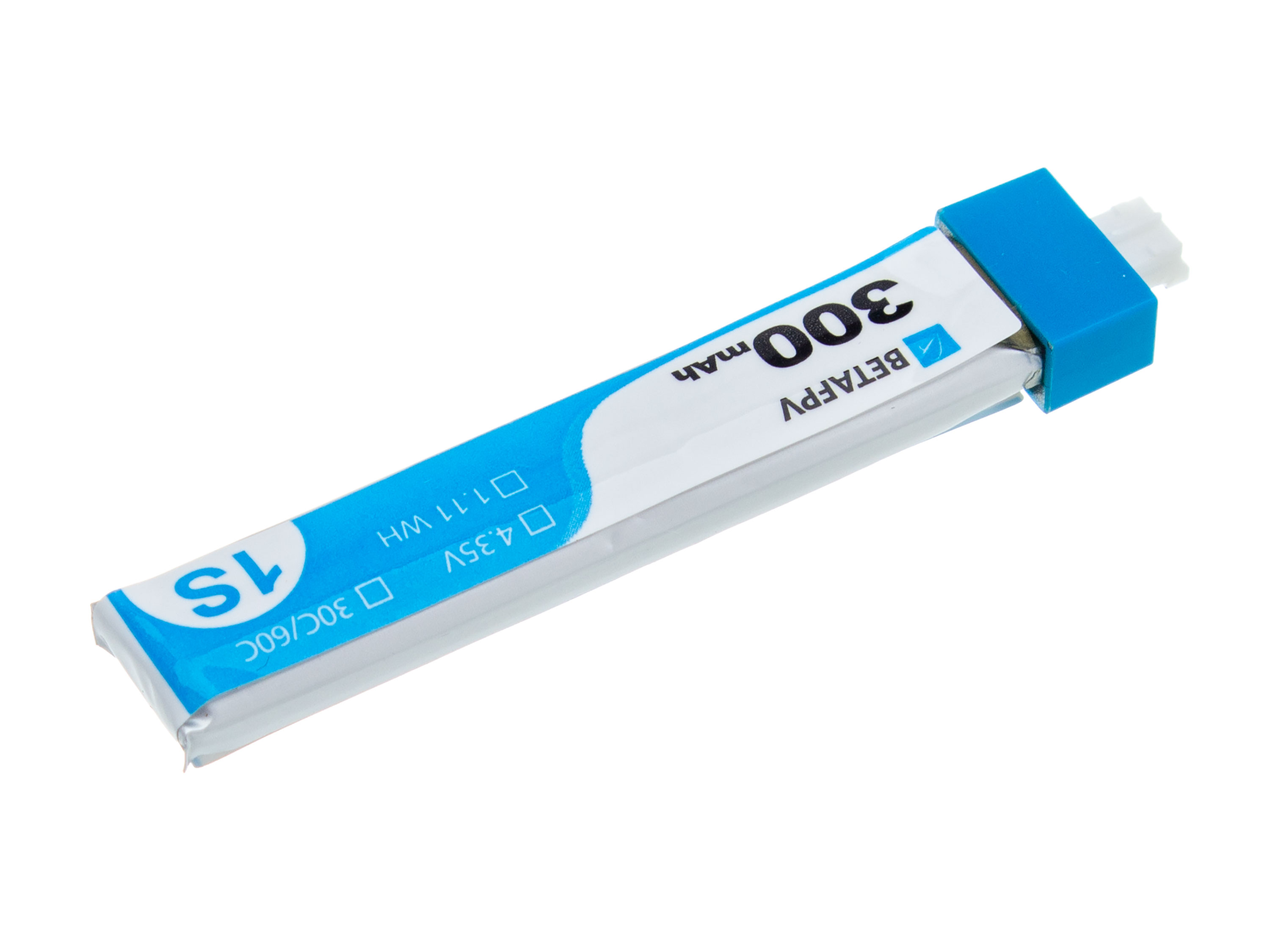 Акумулятор BetaFPV PH2.0 300mAh 1S 30C (світлина #2)