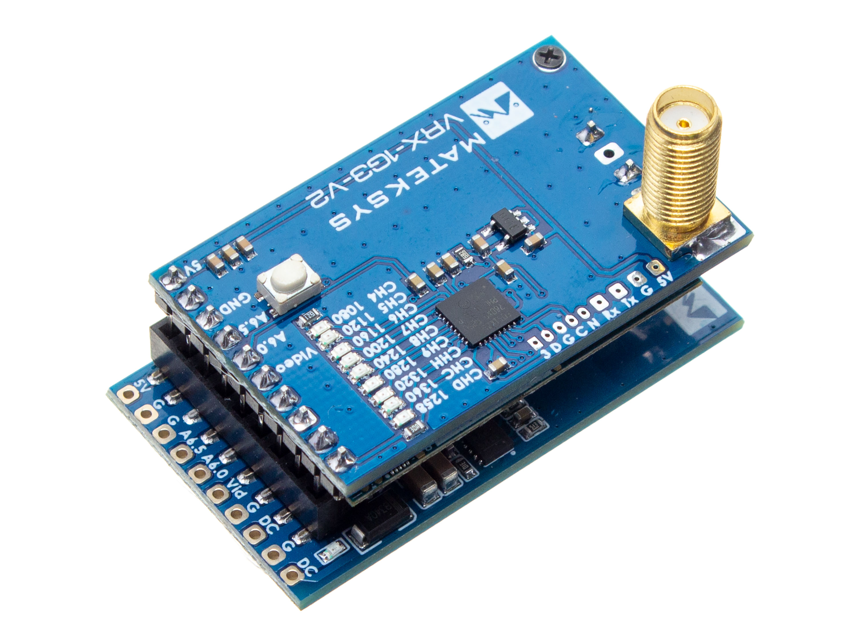 Відеоприймач Matek VRX-1G3-V2 1.2/1.3GHz (світлина #2)