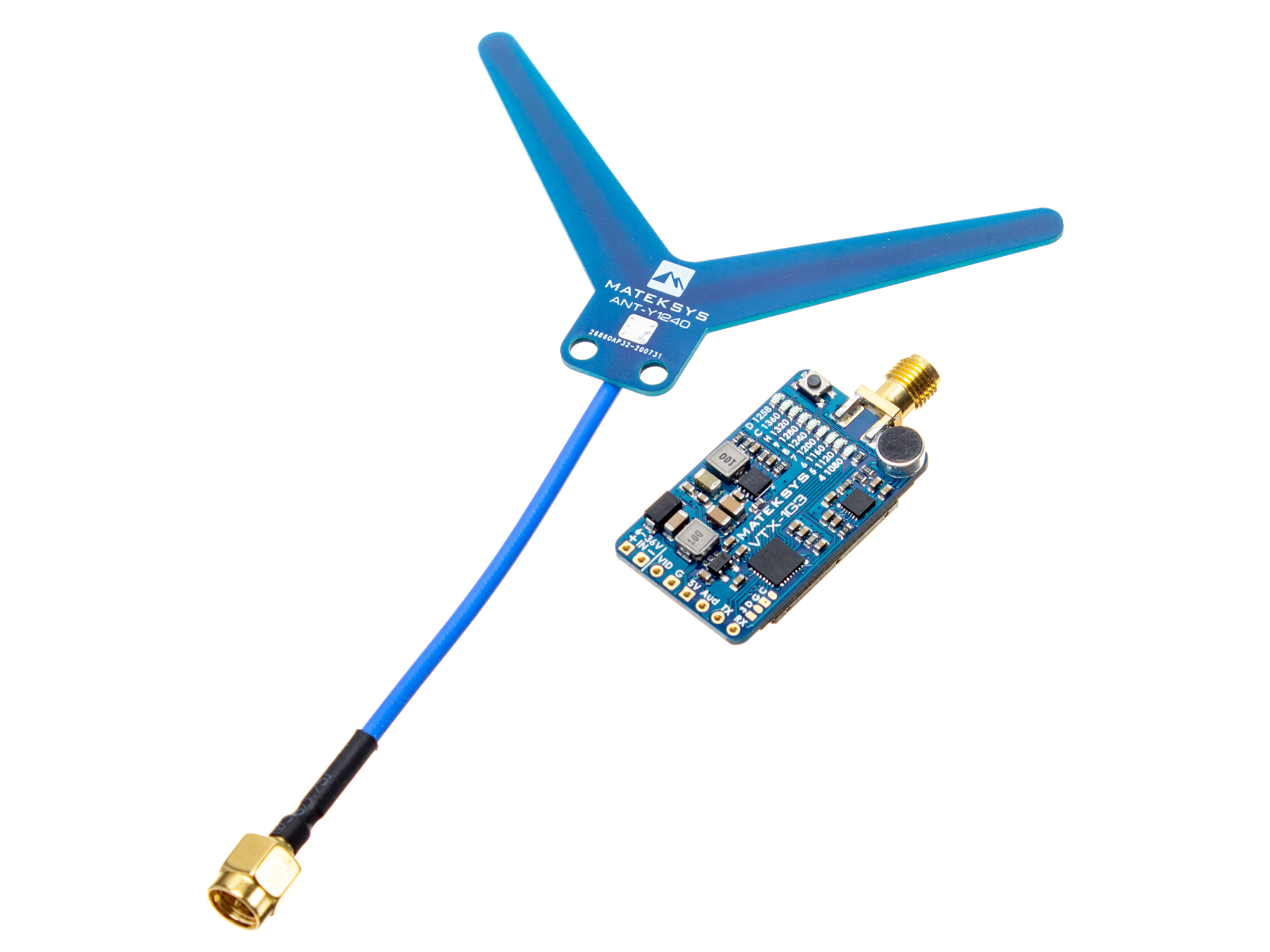 Відеоперадавач Matek VTX-1G3SE-9 1.2/1.3GHz (світлина #5)