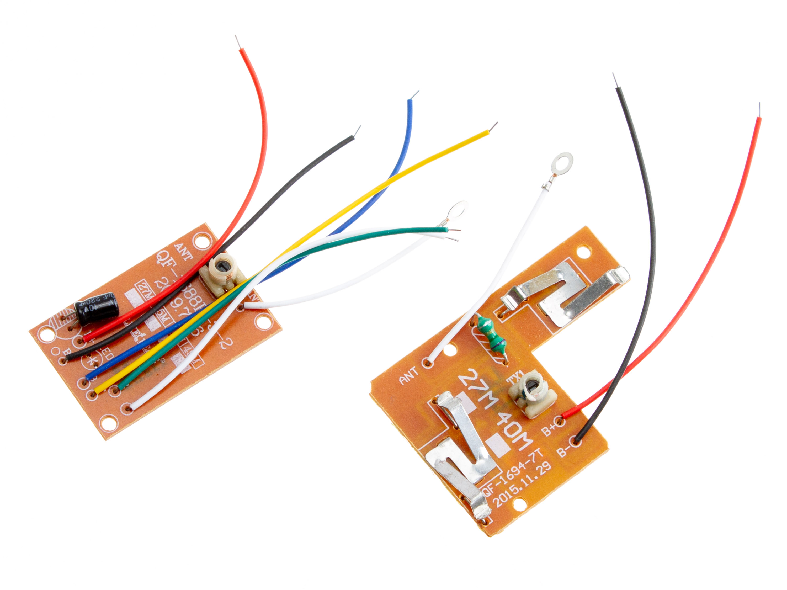 Набір плат радіосистеми 27МГц (4 канали) (світлина #1)