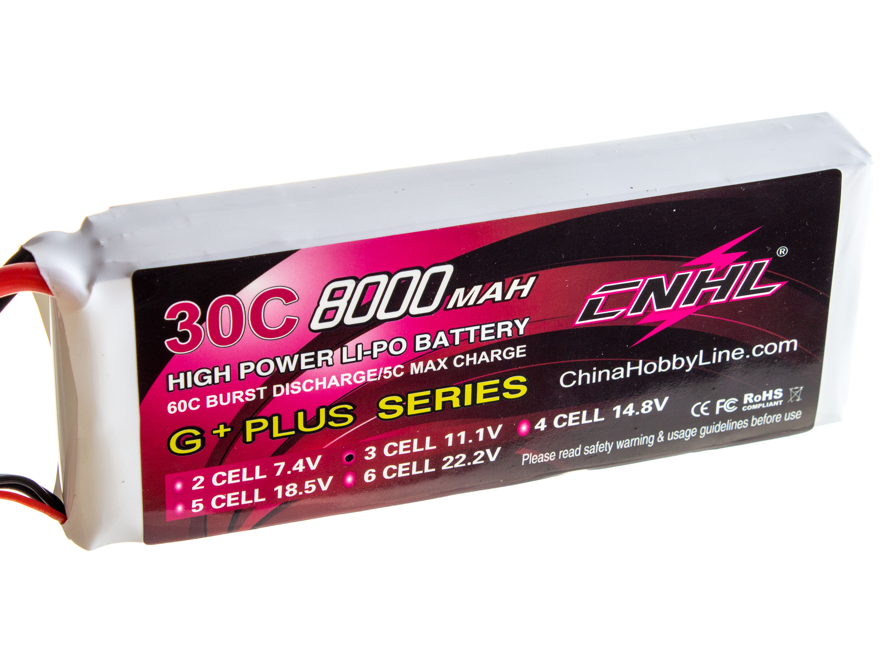 Акумулятор CNHL 8000mAh 3S 30C (G+ Plus Series) (світлина #1)