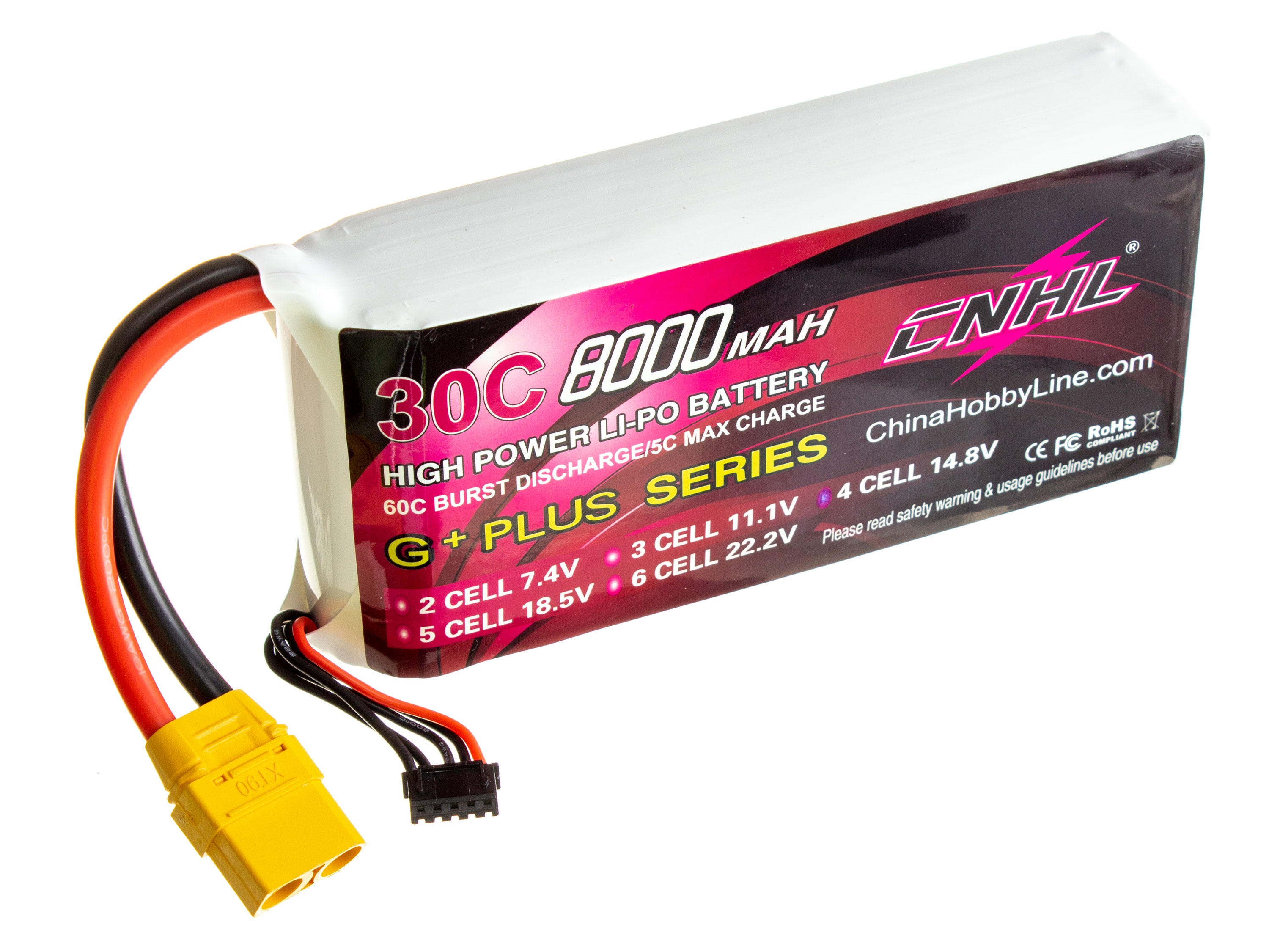 Акумулятор CNHL 8000mAh 4S 30C (G+ Plus Series) (світлина #1)