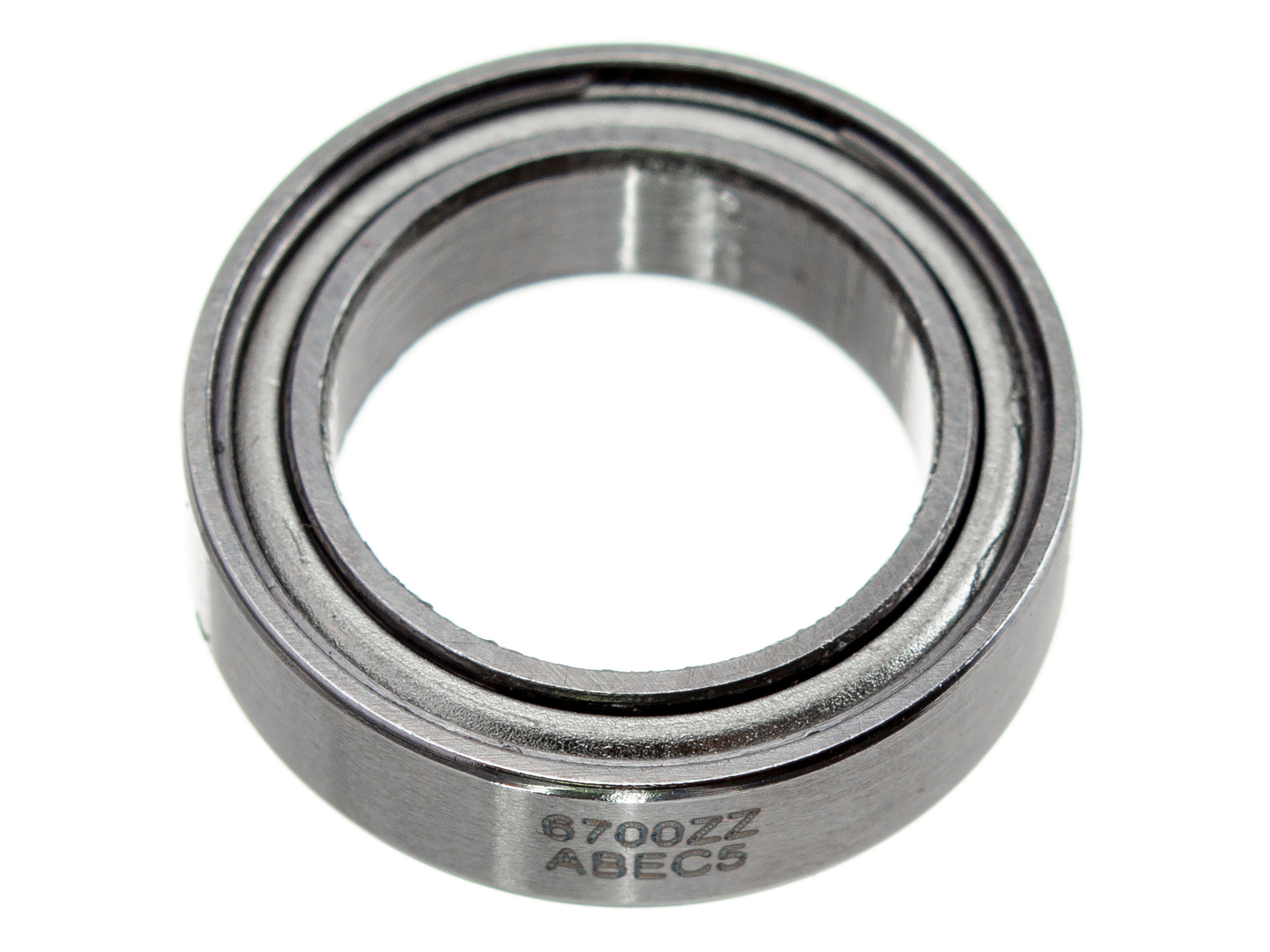 Підшипник з металевим пильником 10x15x4мм (6700ZZ) ABEC 5 (світлина #1)