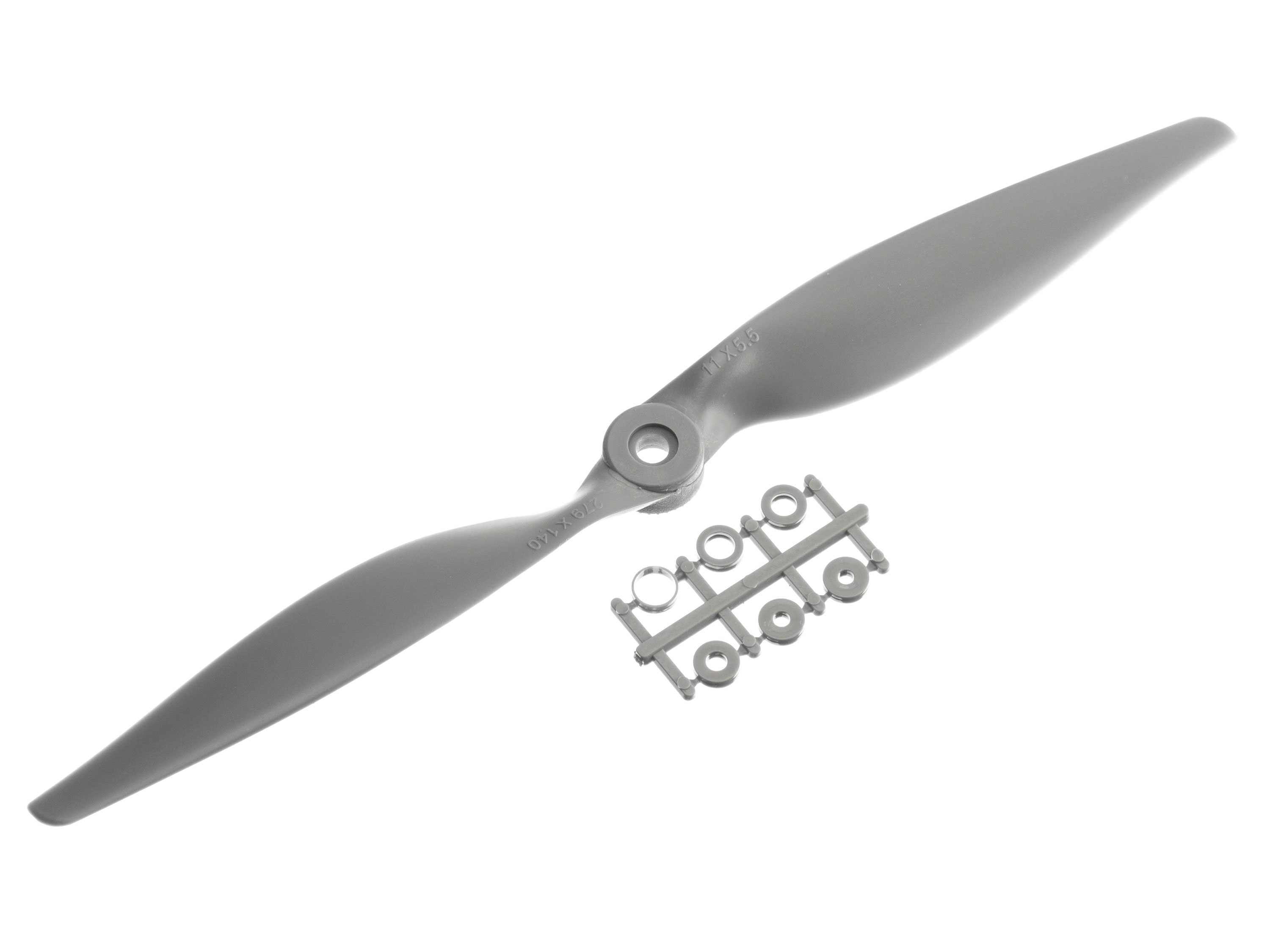 Пропелер Gemfan 11x5.5 (Gray) (світлина #1)