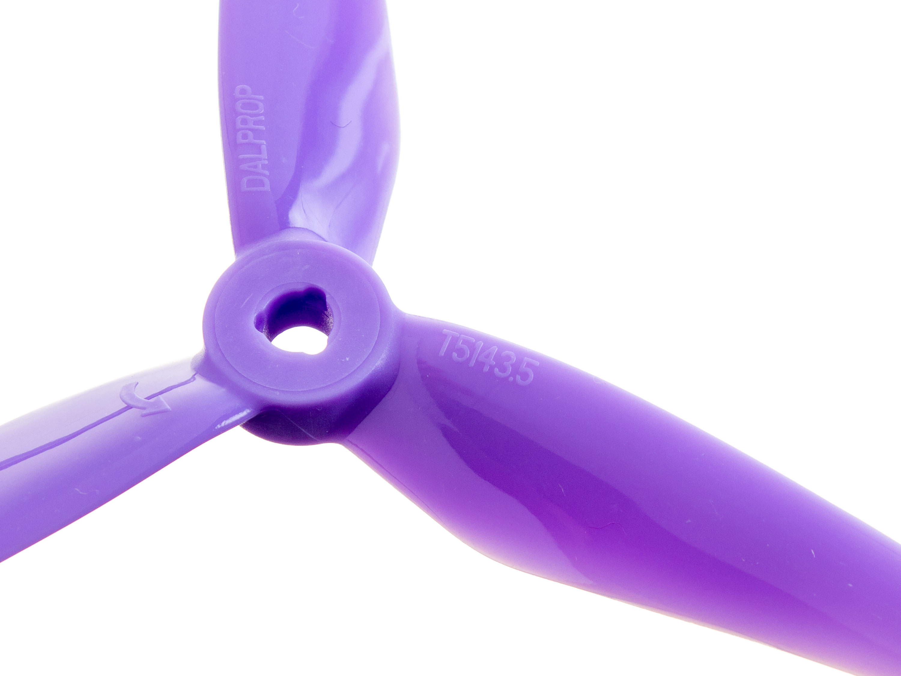 Пропелер для квадрокоптера Dalprop Cyclone T5143.5 FreeStyle (Purple) (світлина #2)