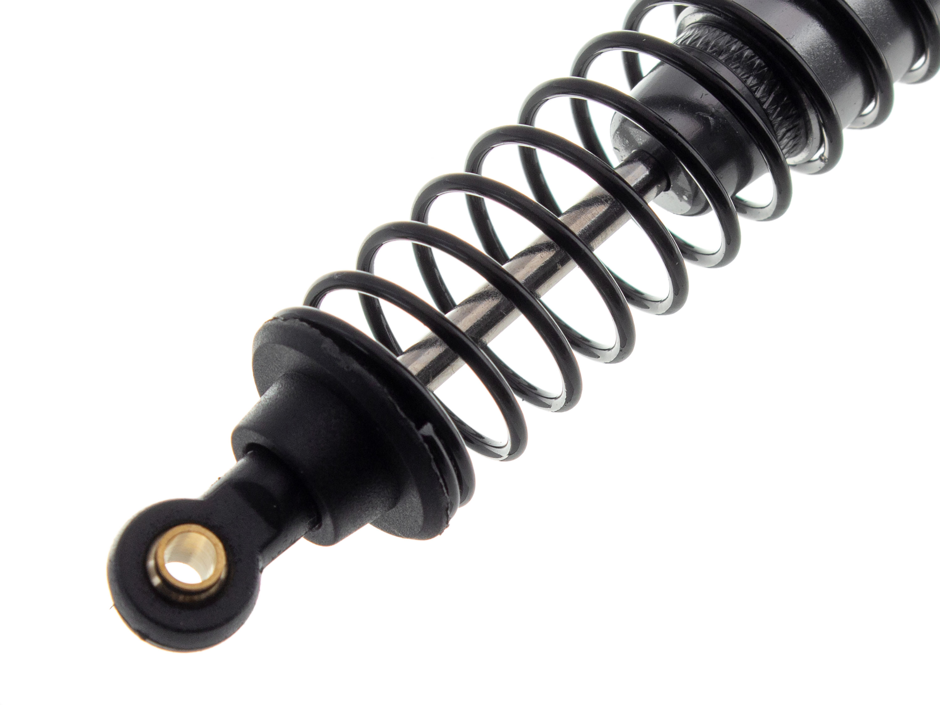 Масляні амортизатори 95мм для автомоделей 1/10 2шт (Gun metal) (світлина #2)