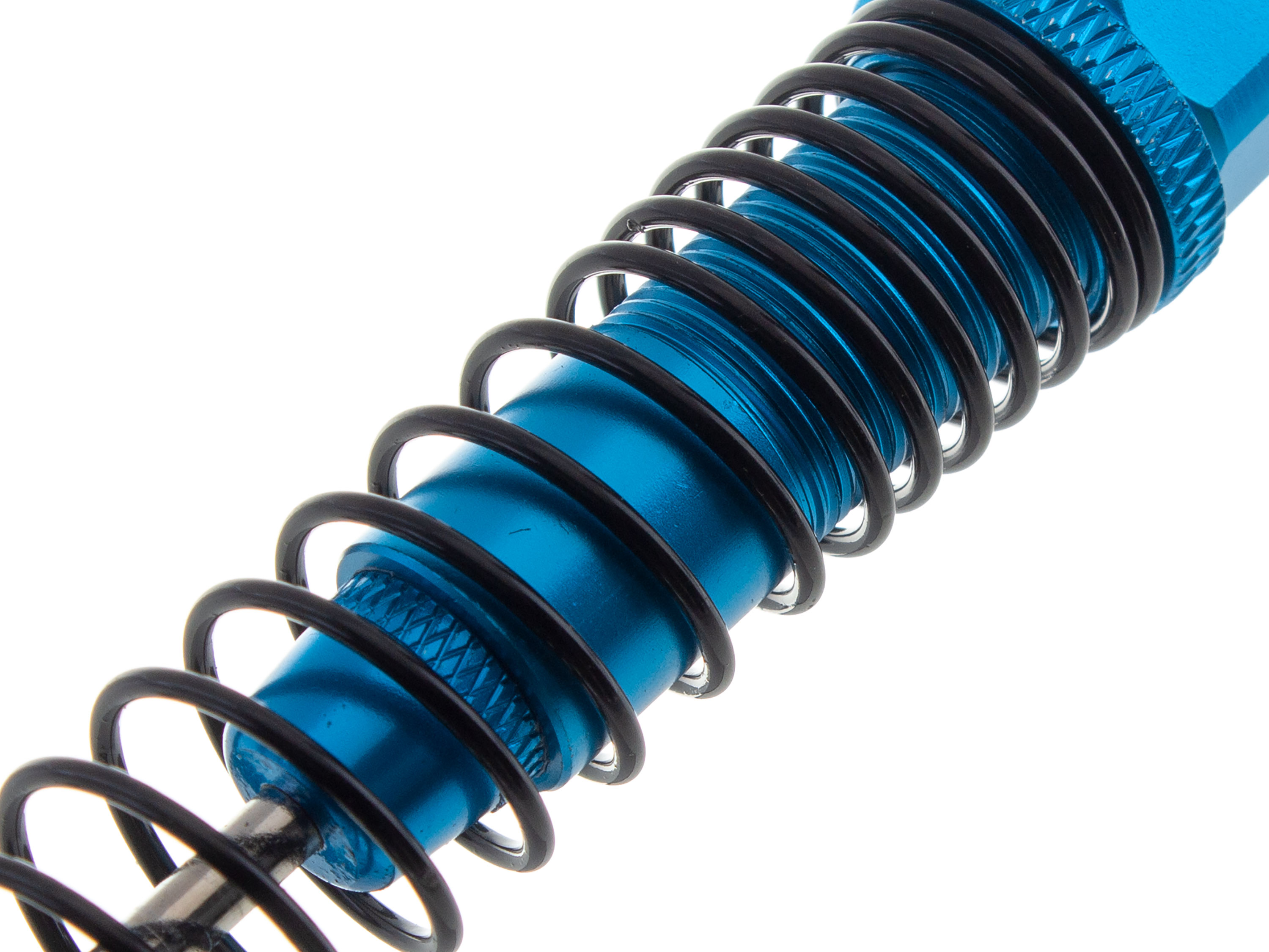 Масляні амортизатори 95мм для автомоделей 1/10 2шт (Сині) (світлина #3)