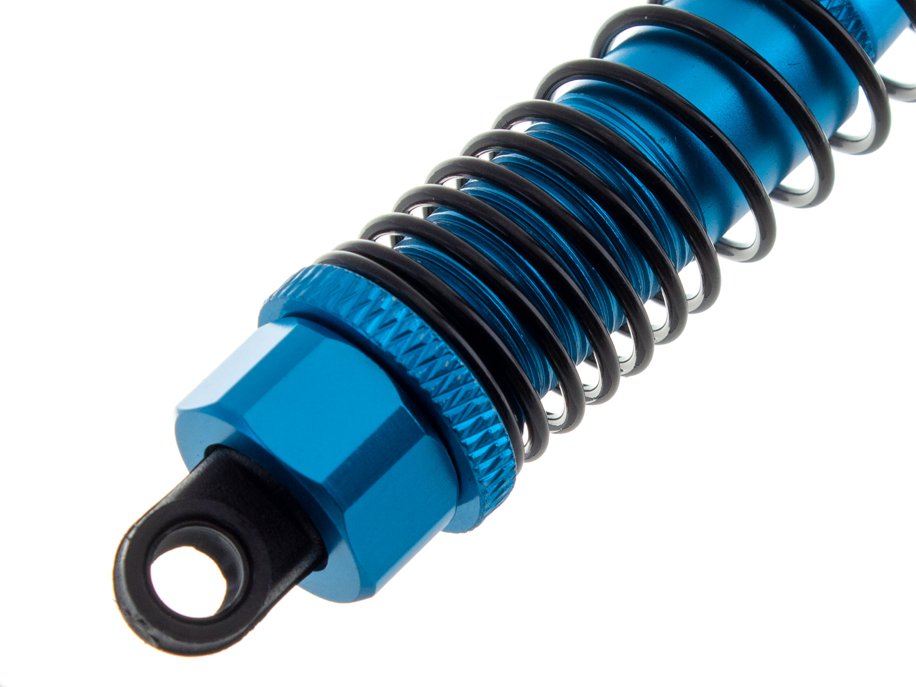 Масляні амортизатори 95мм для автомоделей 1/10 2шт (Сині) (світлина #4)