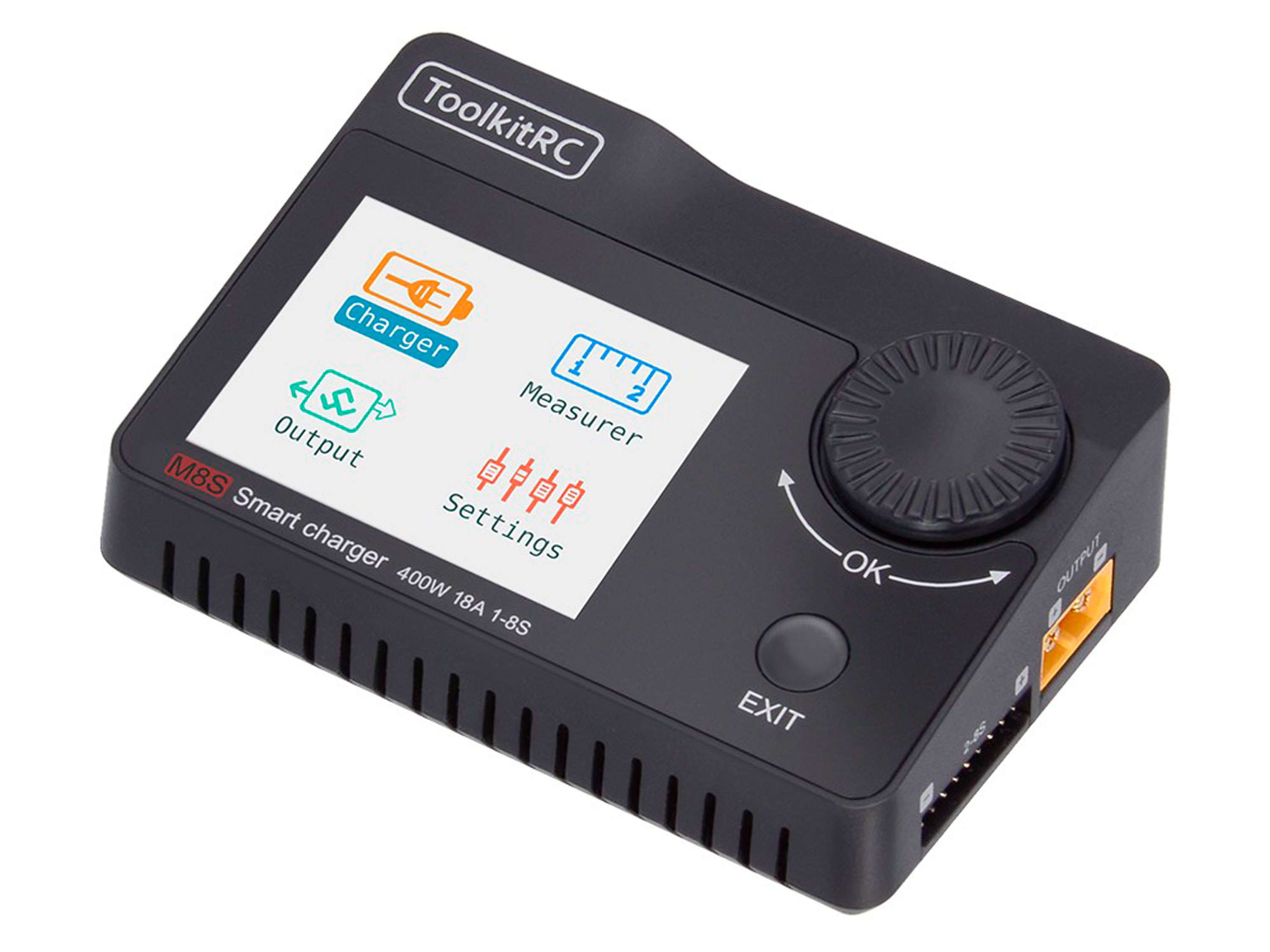 Зарядний пристрій ToolkitRC M8S 400W 18A (світлина #1)