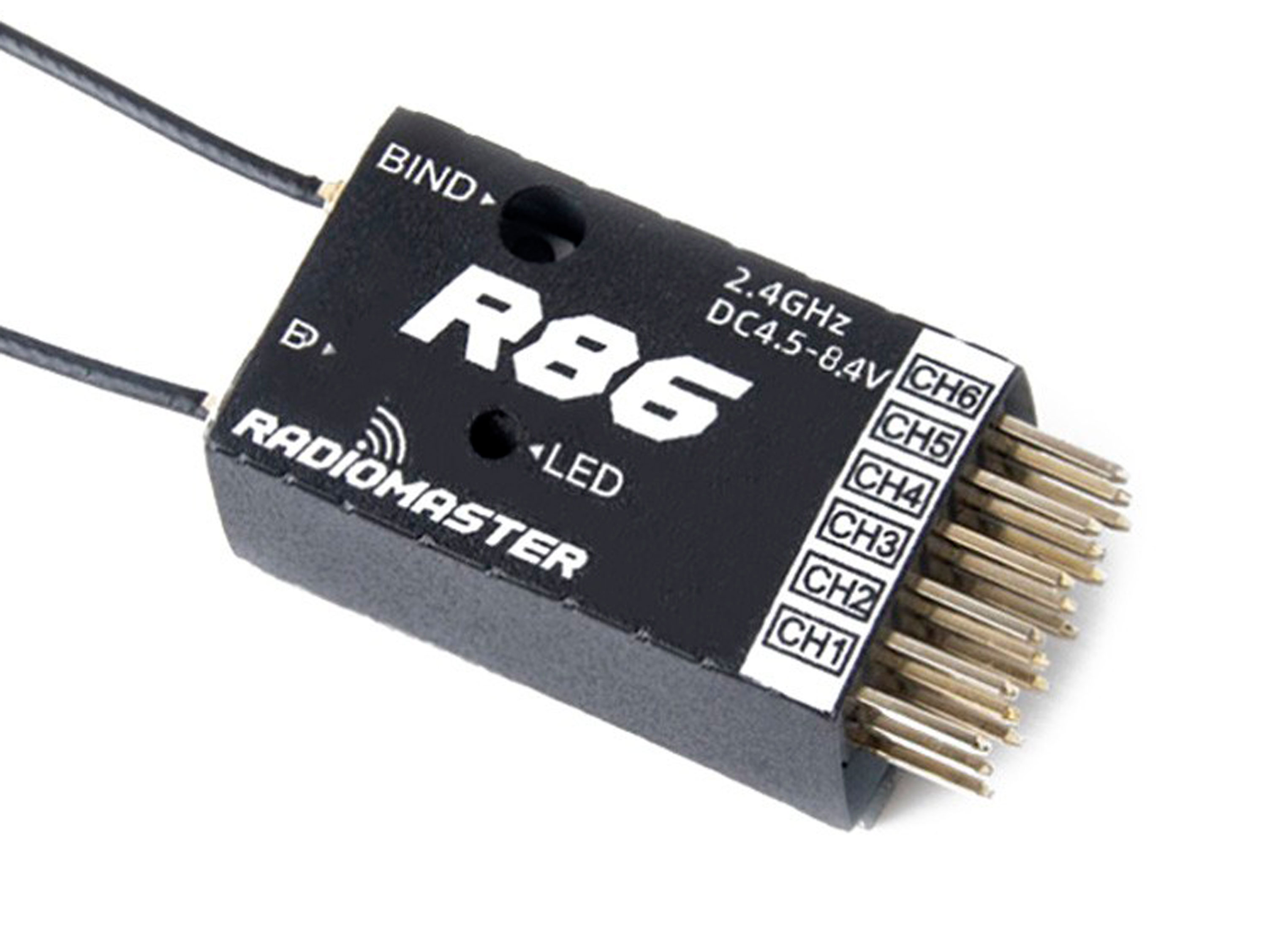 Приймач Radiomaster R86 V2 6Ch (D8/D16) (світлина #1)