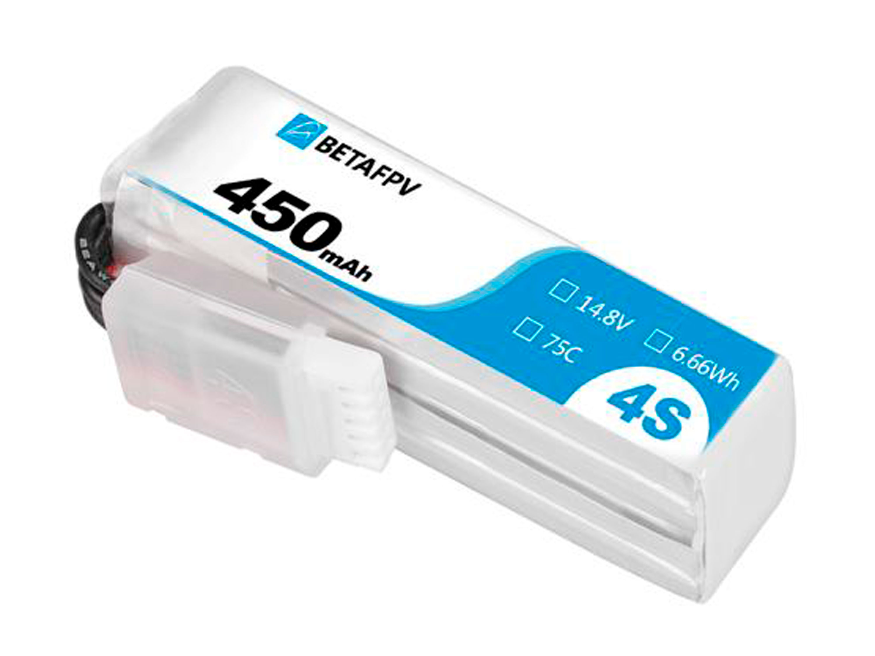 Акумулятор BetaFPV XT30 450mAh 4S 75C (світлина #1)