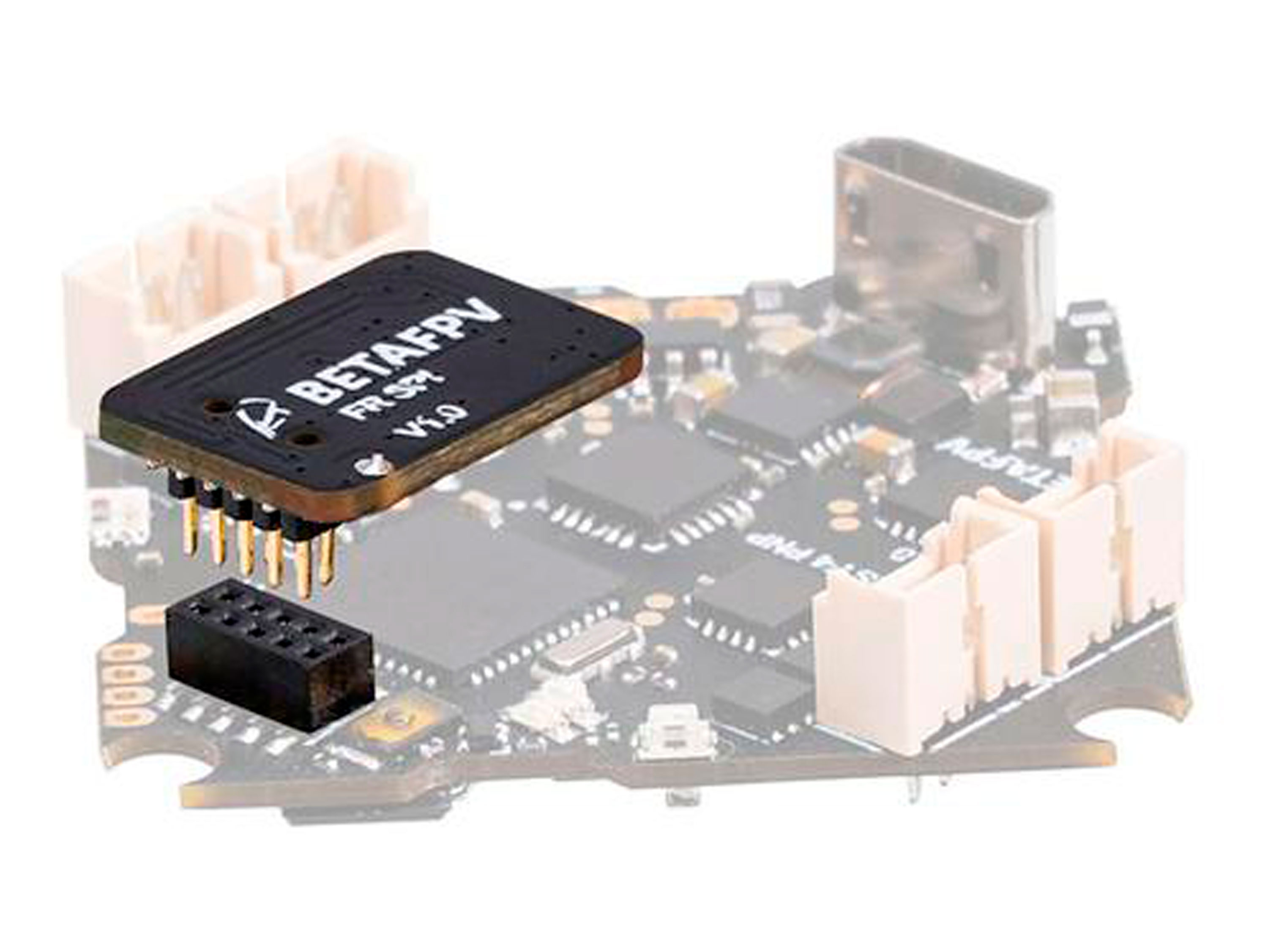 Мікро приймач BetaFPV SPI FrSky (D8) (світлина #2)