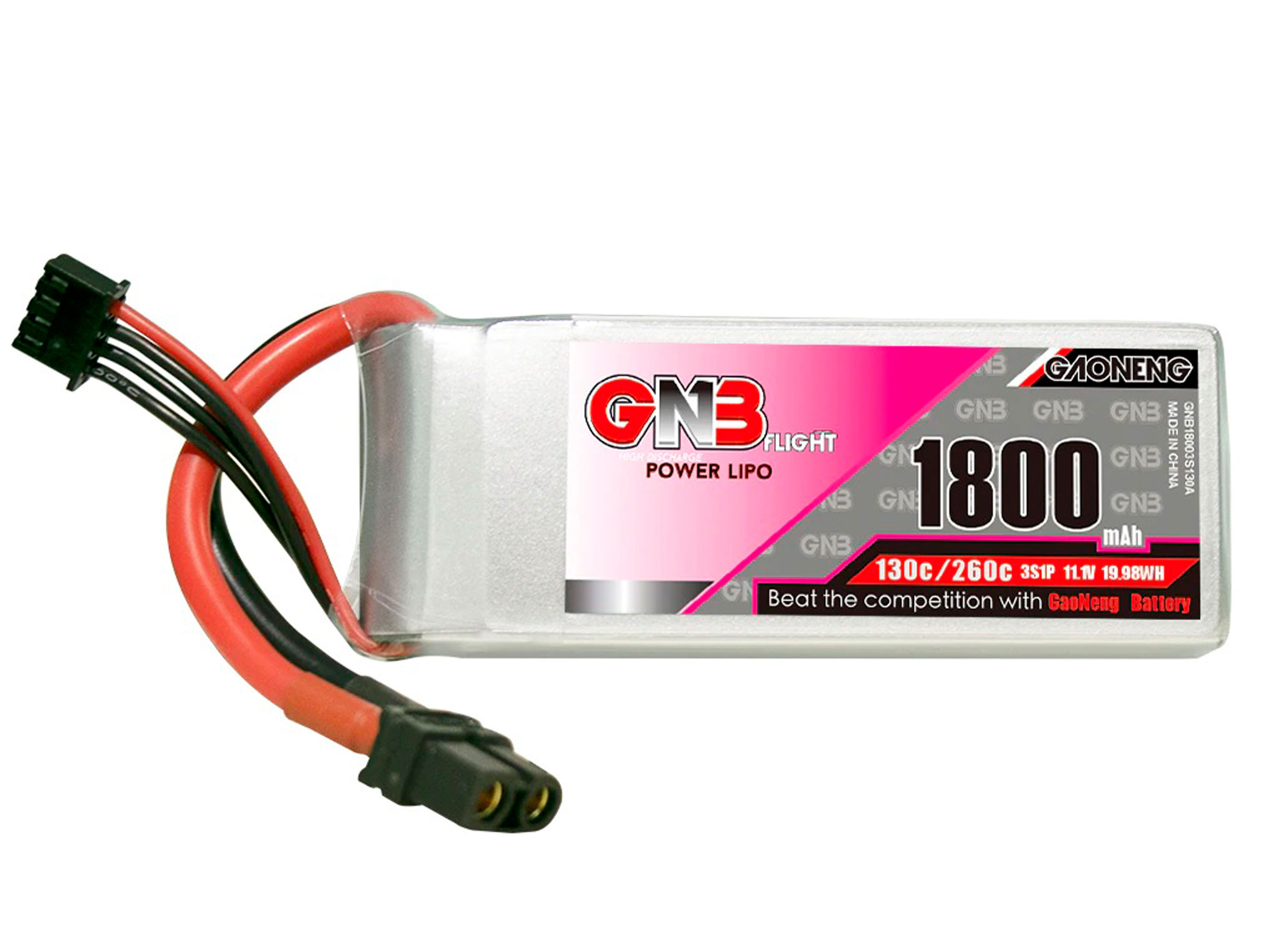 Акумулятор Gaoneng GNB 1800mAh 3S 130C (світлина #1)