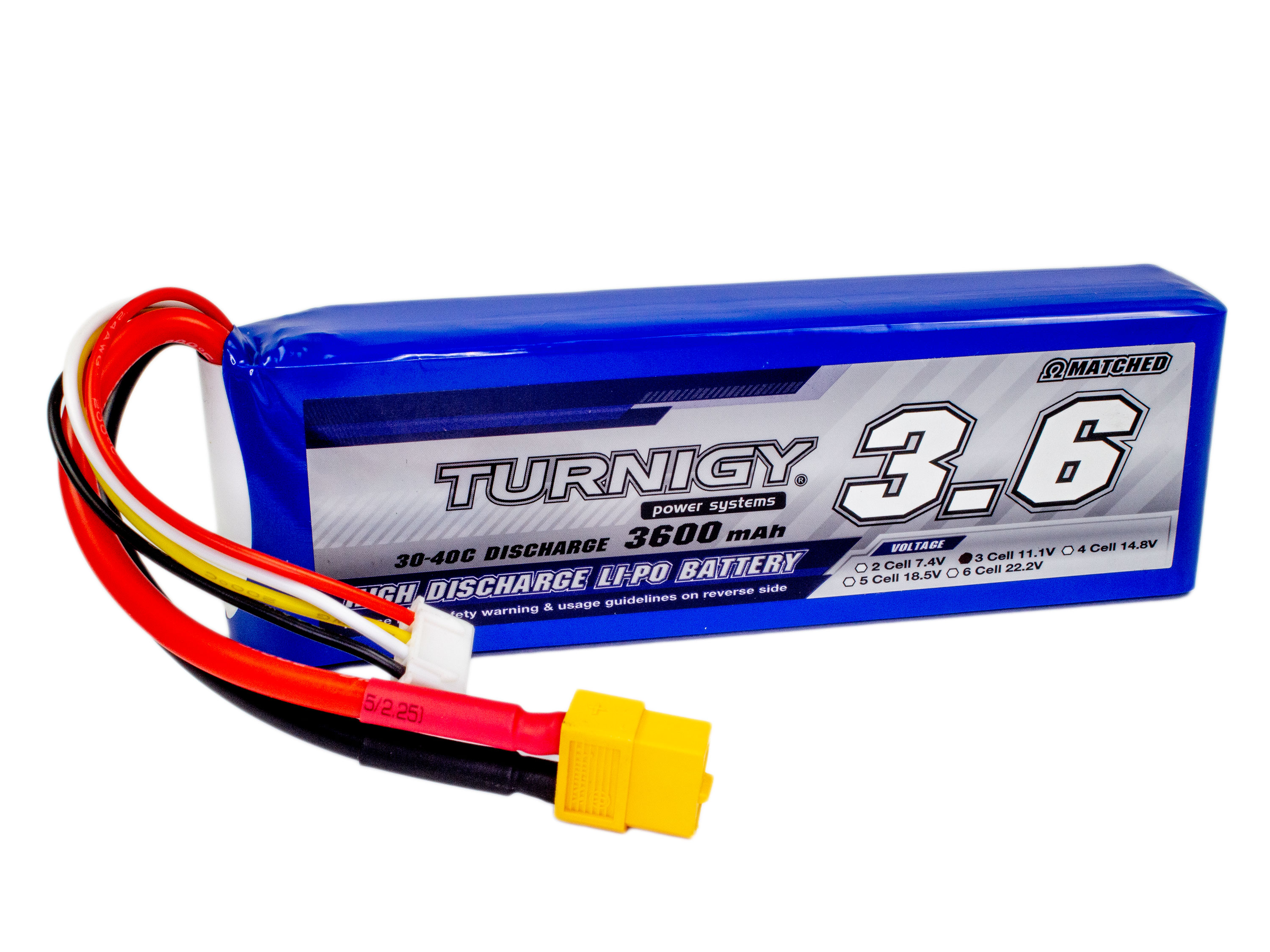Акумулятор Turnigy 3600mAh 3S 30C (світлина #1)