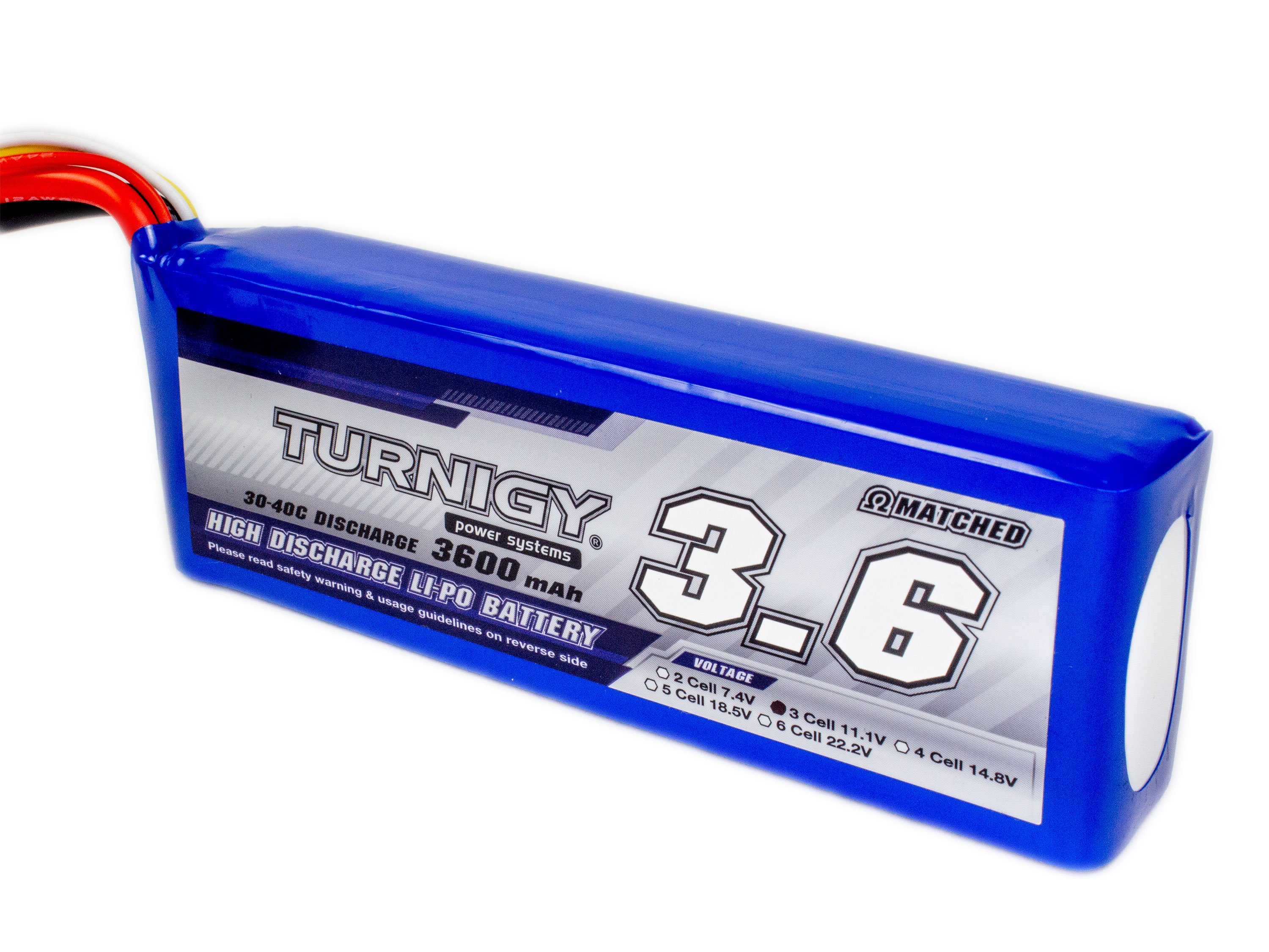Акумулятор Turnigy 3600mAh 3S 30C (світлина #2)