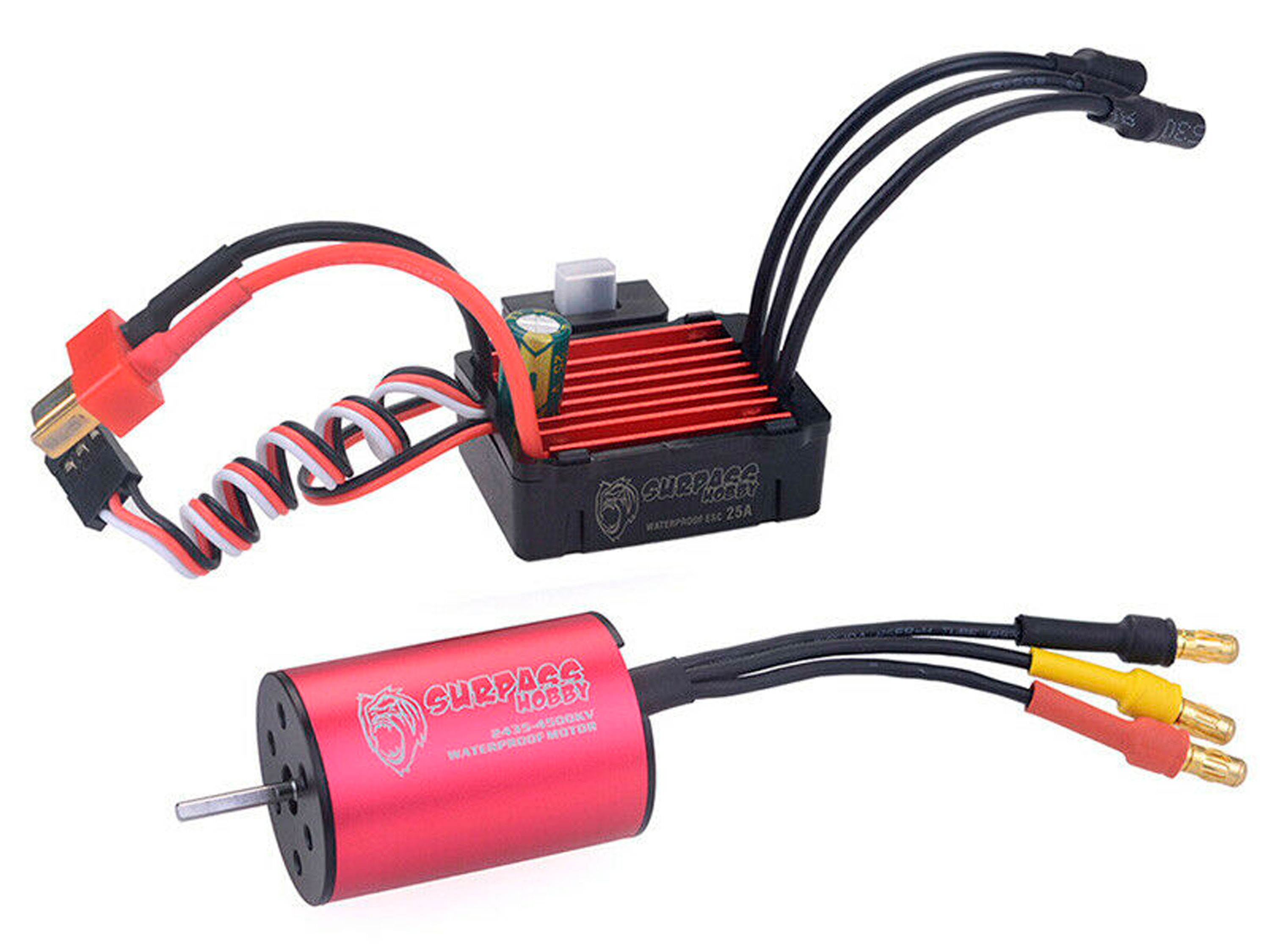 Безколекторна система Surpass Hobby KingKong 2435-4500KV/25A (світлина #1)