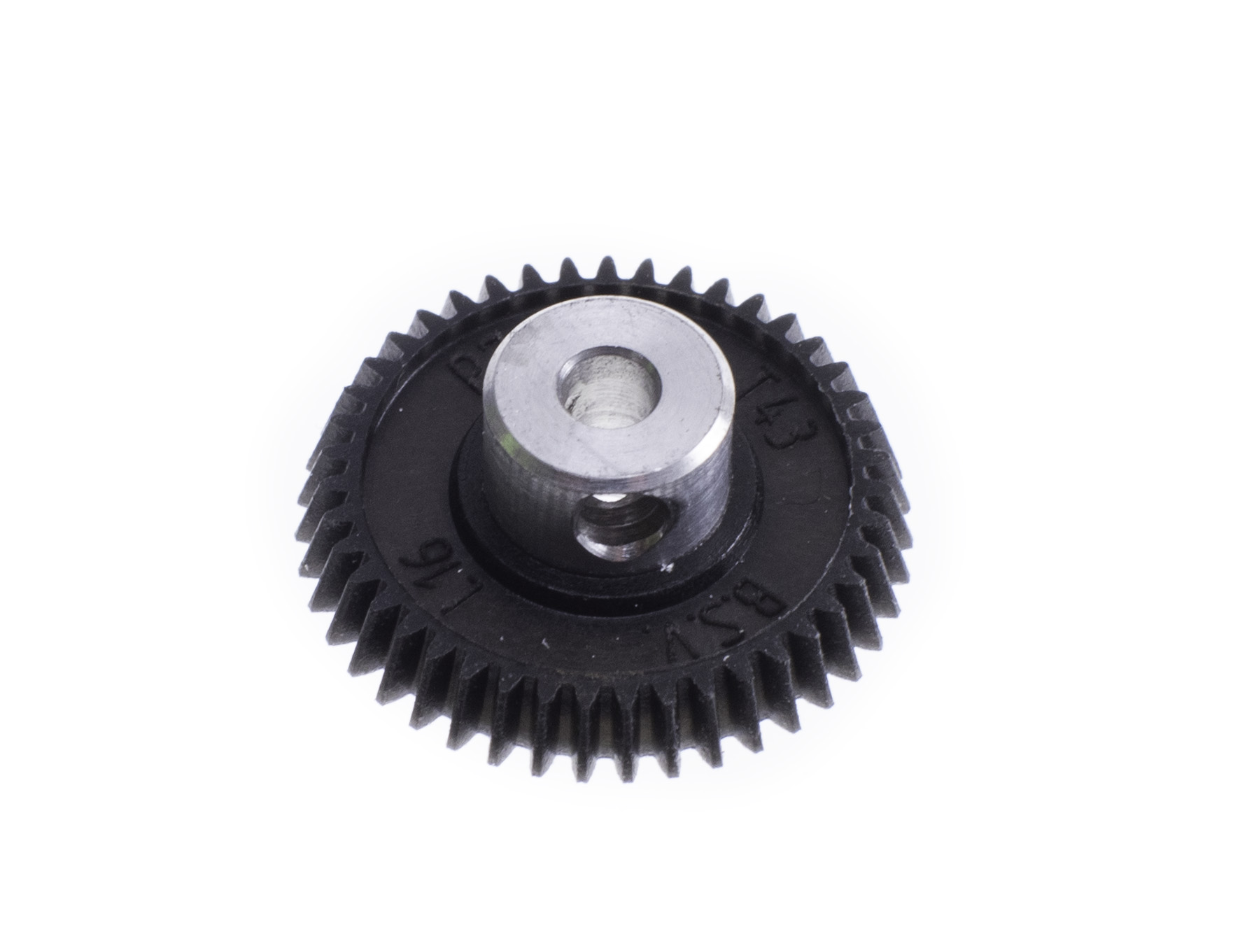 Шестерня (спур) B.S.V. 43T 72P коса 16° на вісь 2.37мм (світлина #1)