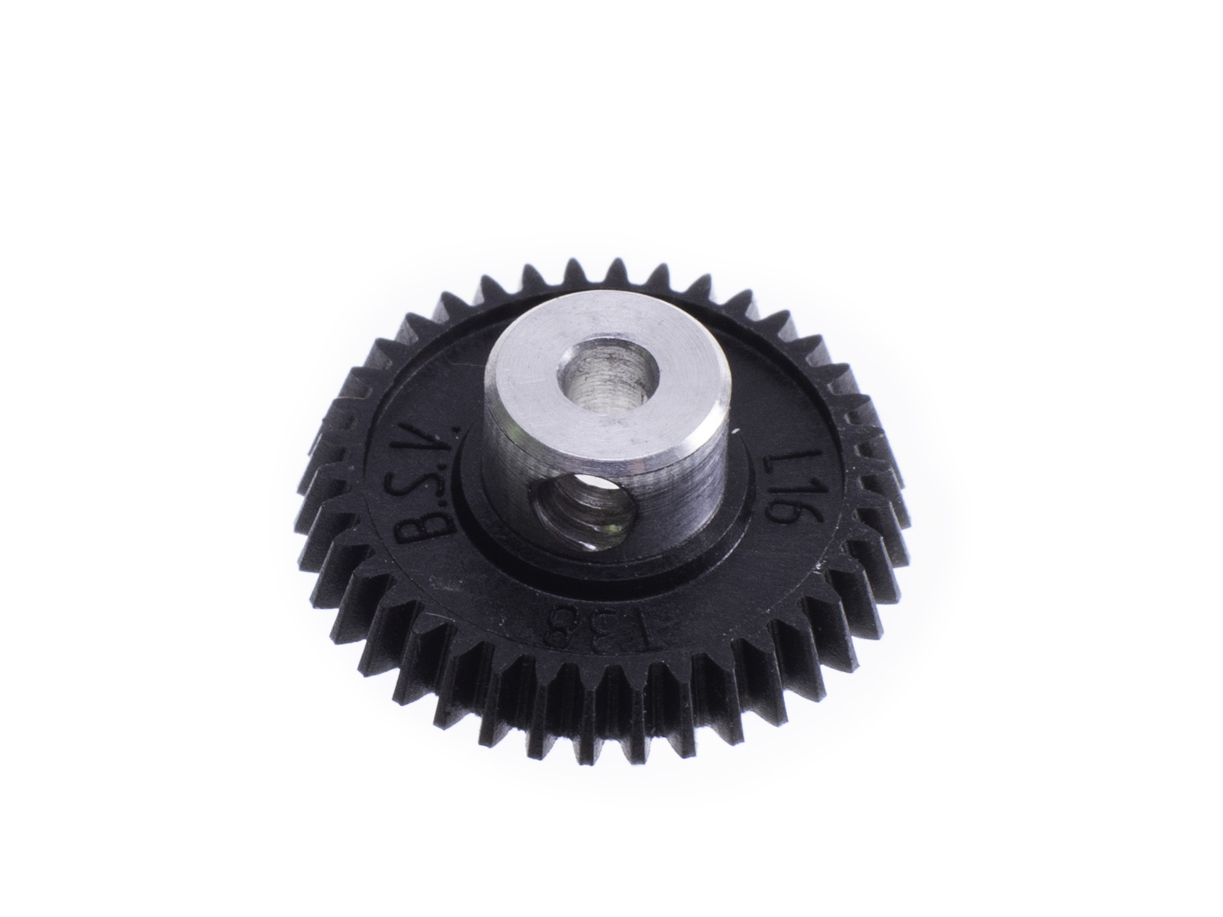 Шестерня (спур) B.S.V. 38T 64P коса 16° на вісь 2.37мм (світлина #1)