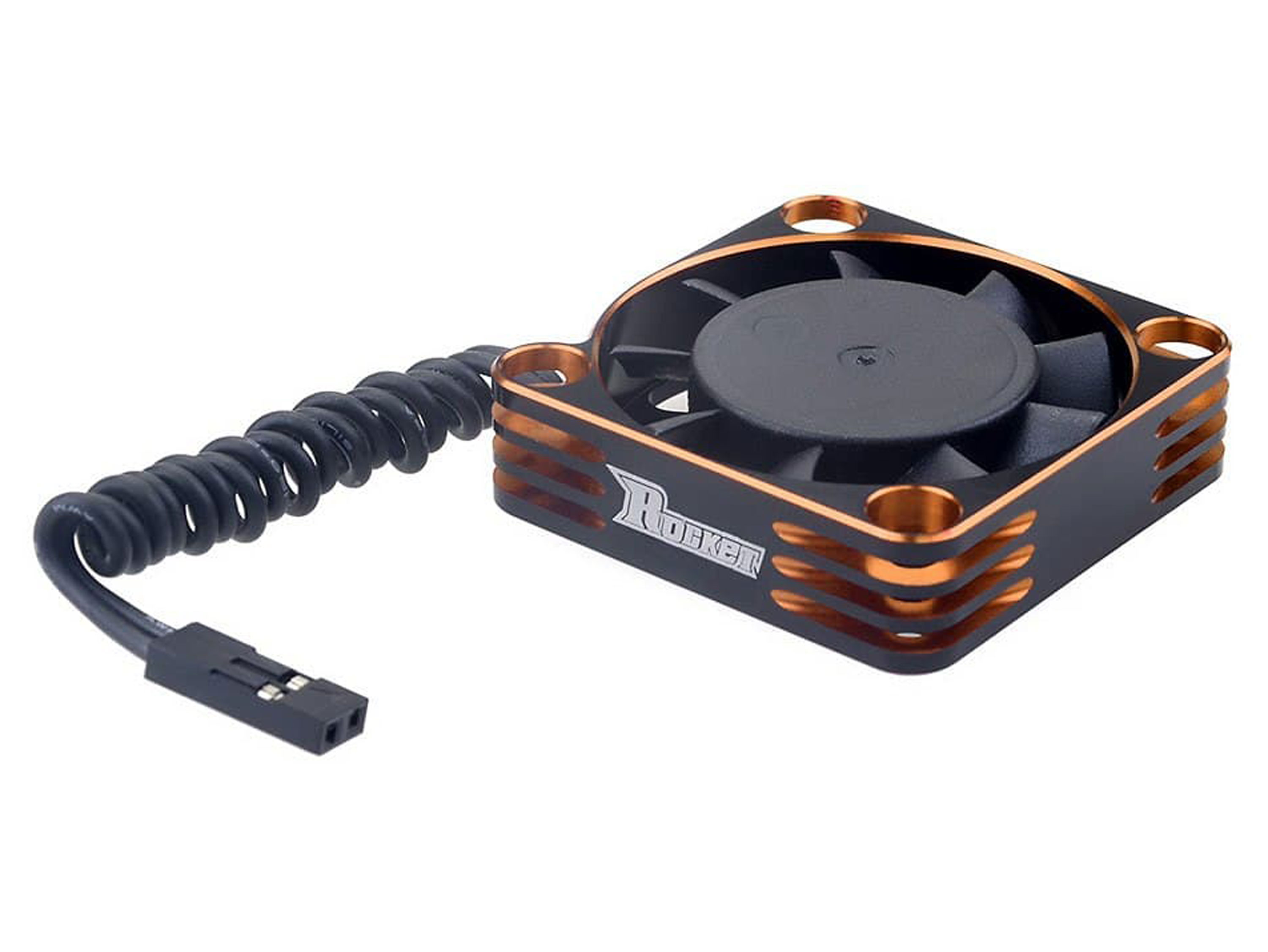 Охолоджуючий вентилятор Rocket V2 40х40мм (оранжевий) (світлина #1)