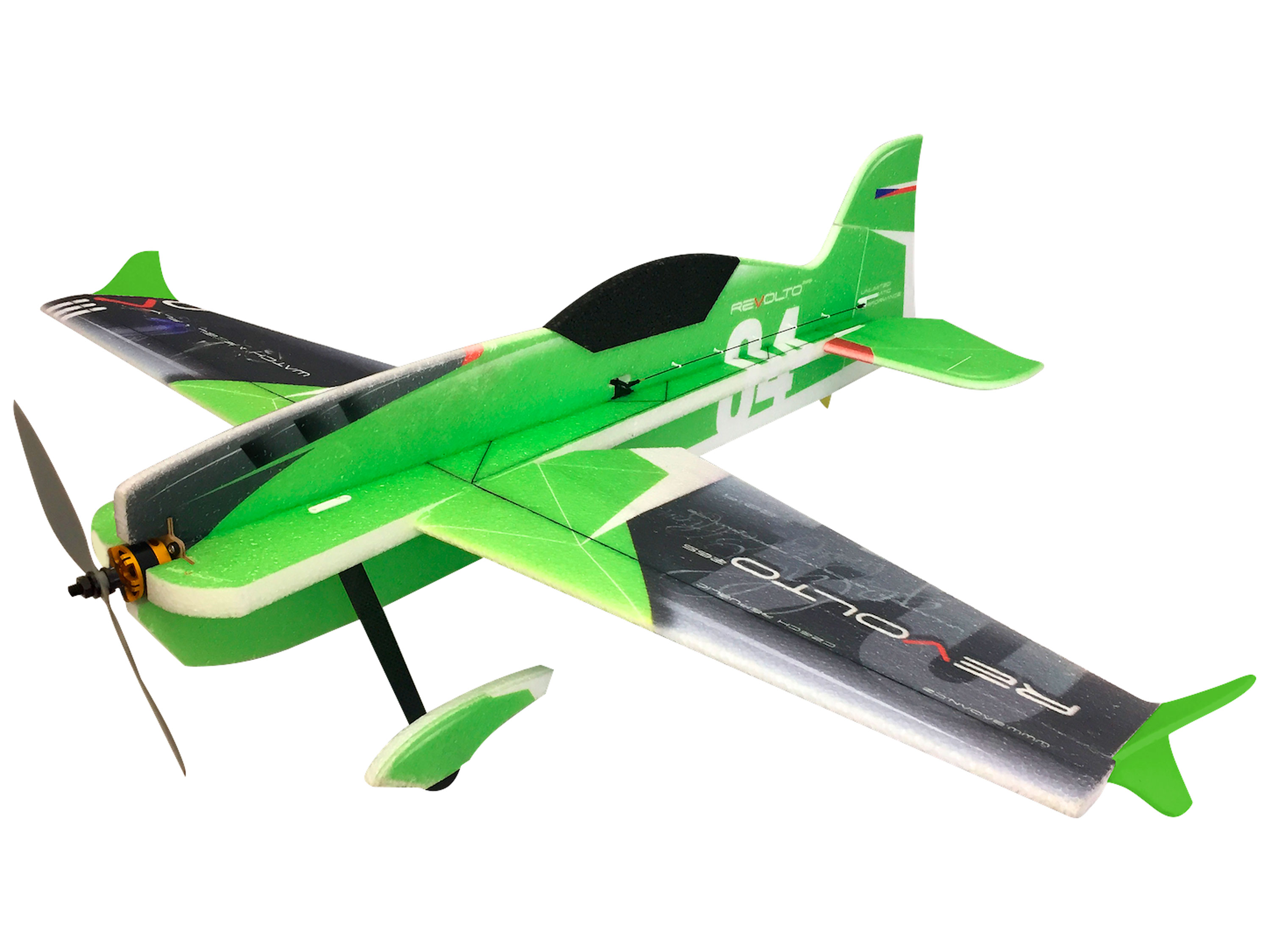 Модель для 3D-пілотажу Revolto (зелена) (світлина #1)
