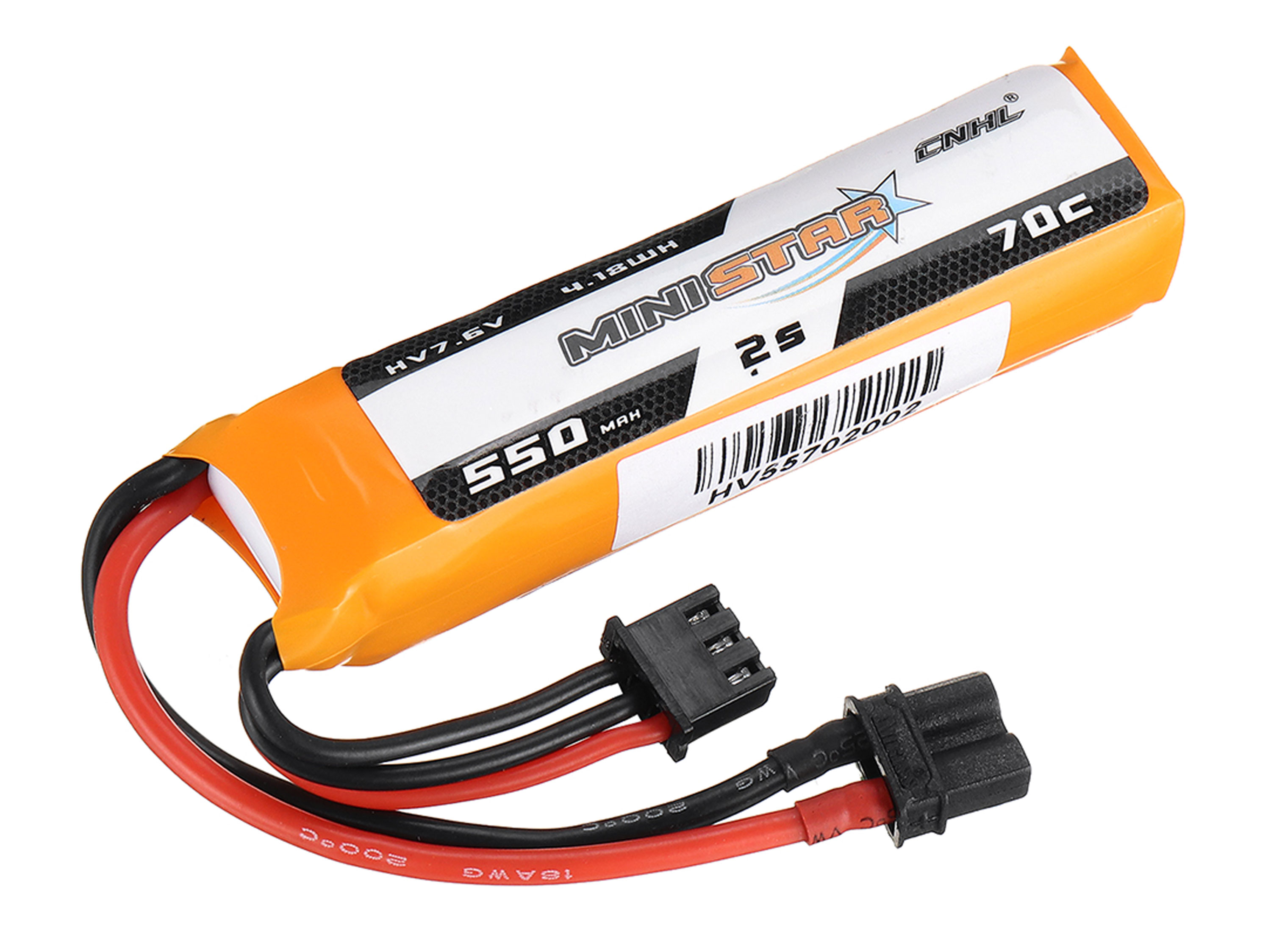 Акумулятор CNHL MiniStar HV 550mAh 2S 70C (світлина #1)