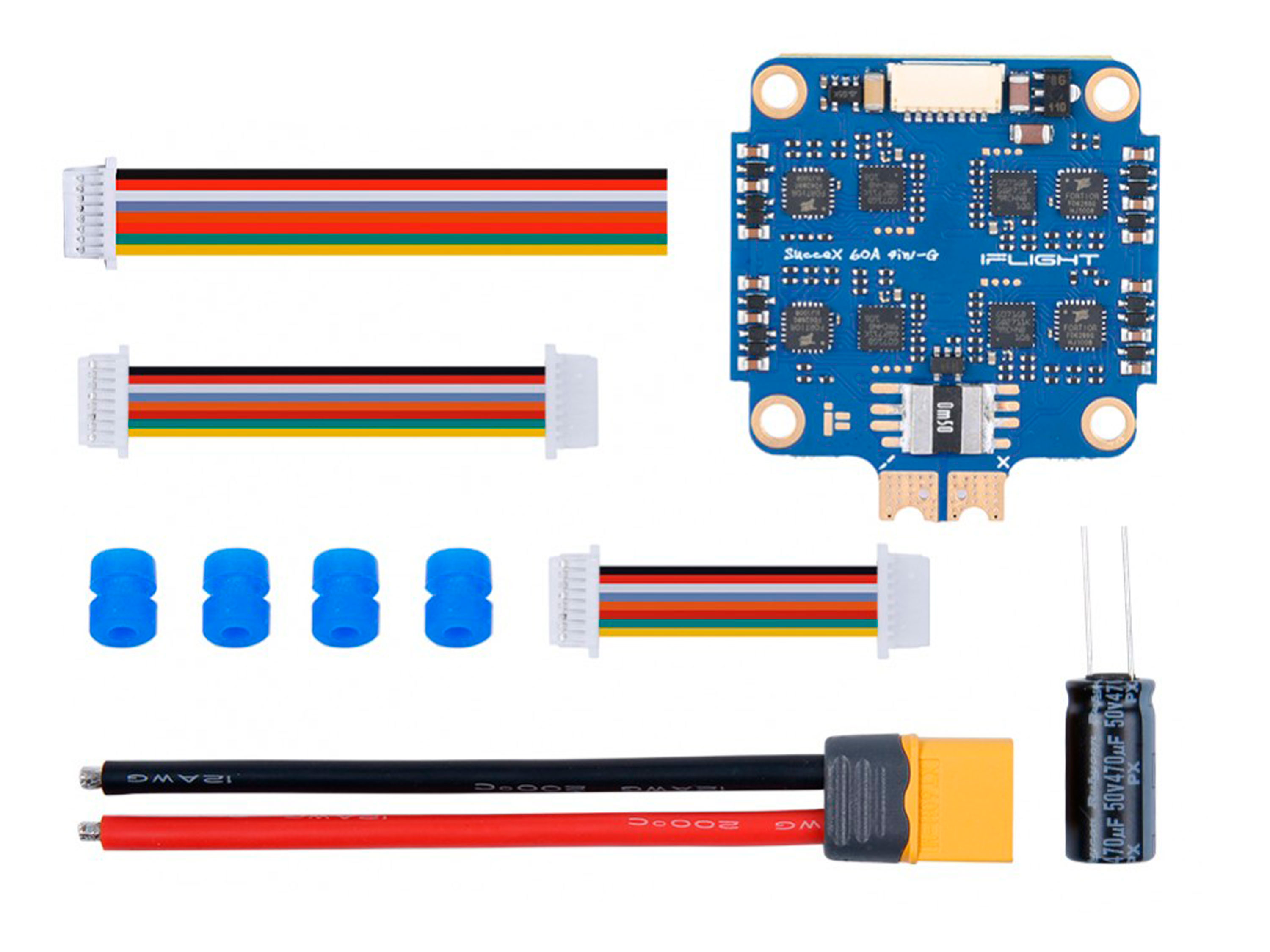 Регулятор безколекторний 4в1 iFlight SucceX Plus 60A V2.1 BLHeli_32 (світлина #3)