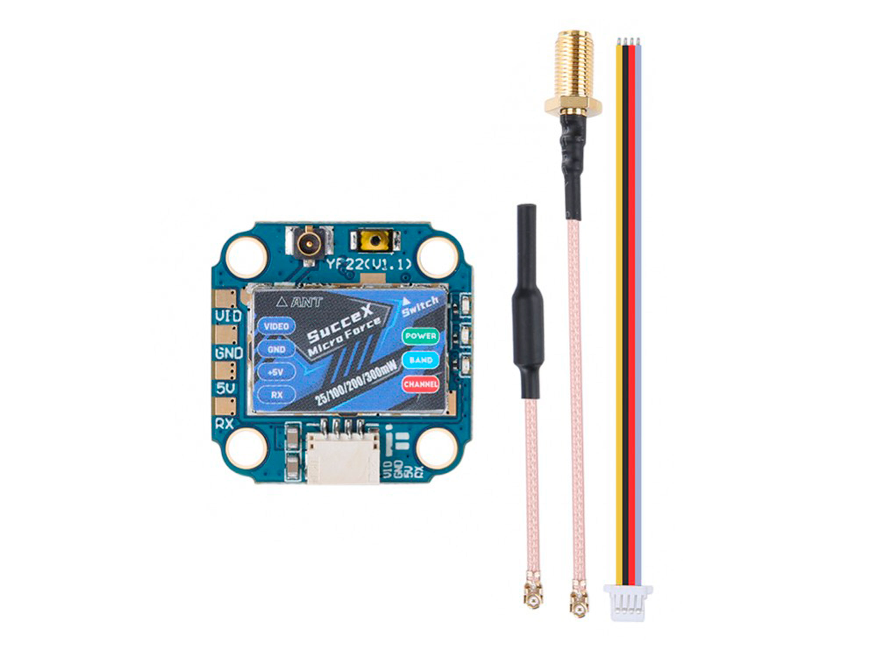 Відеопередавач iFlight SucceX Micro Force 5.8GHz 300mW (світлина #3)