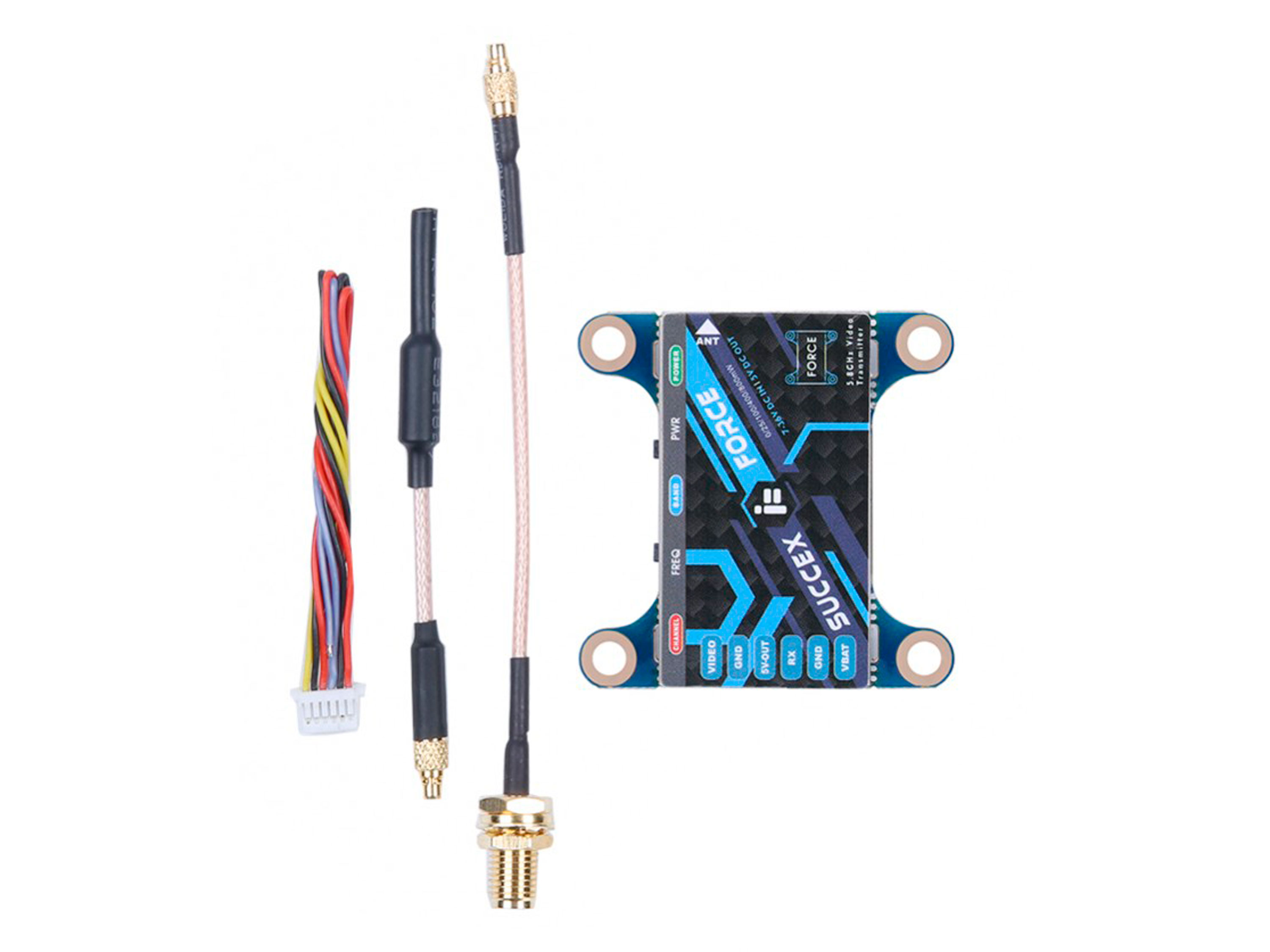 Відеопередавач iFlight SucceX Force 5.8GHz 800mW (світлина #2)