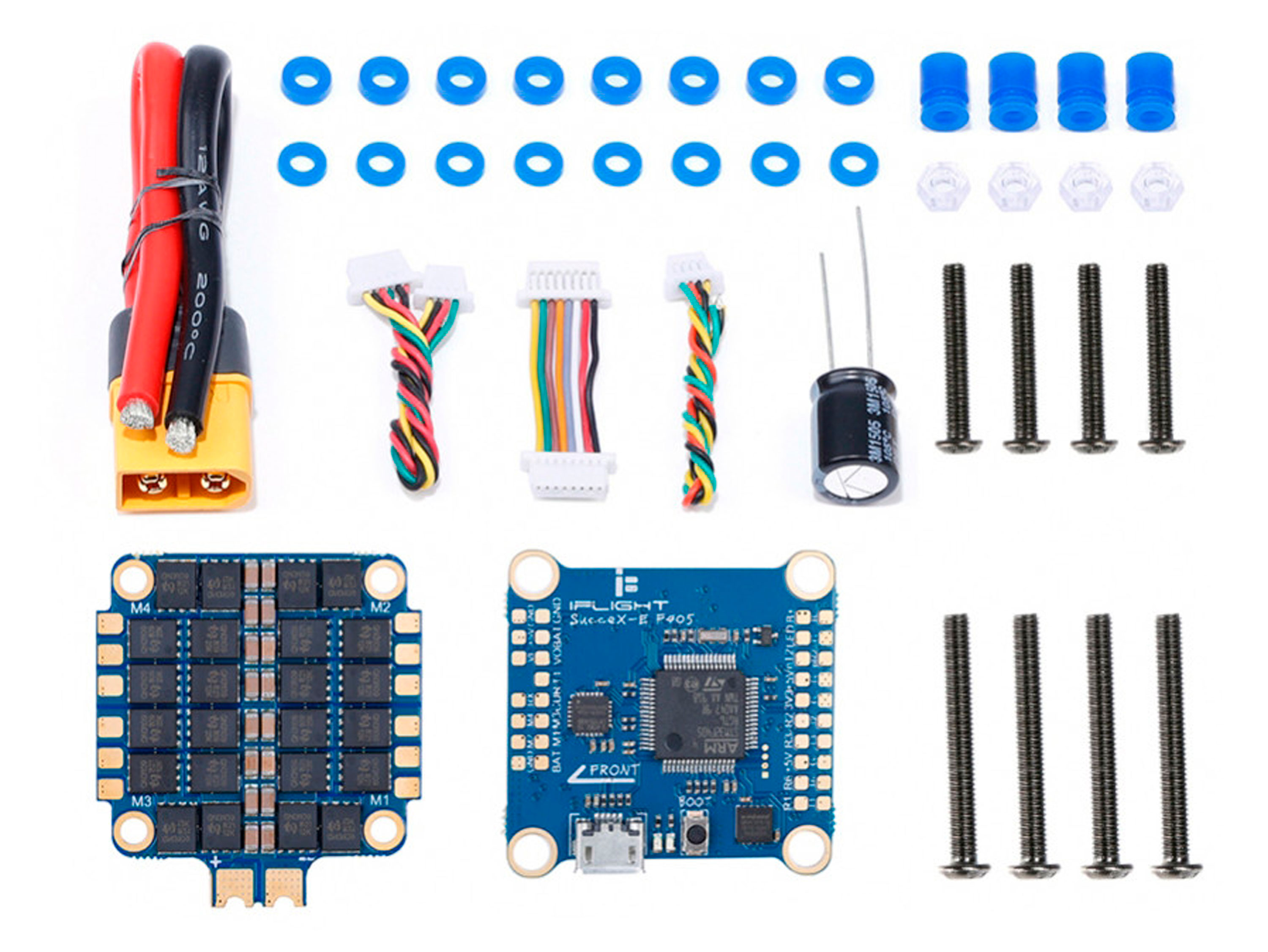 iFlight SucceX-E F4 V2.2 (польотний контролер F405 + регулятор 4в1 45А) (світлина #7)