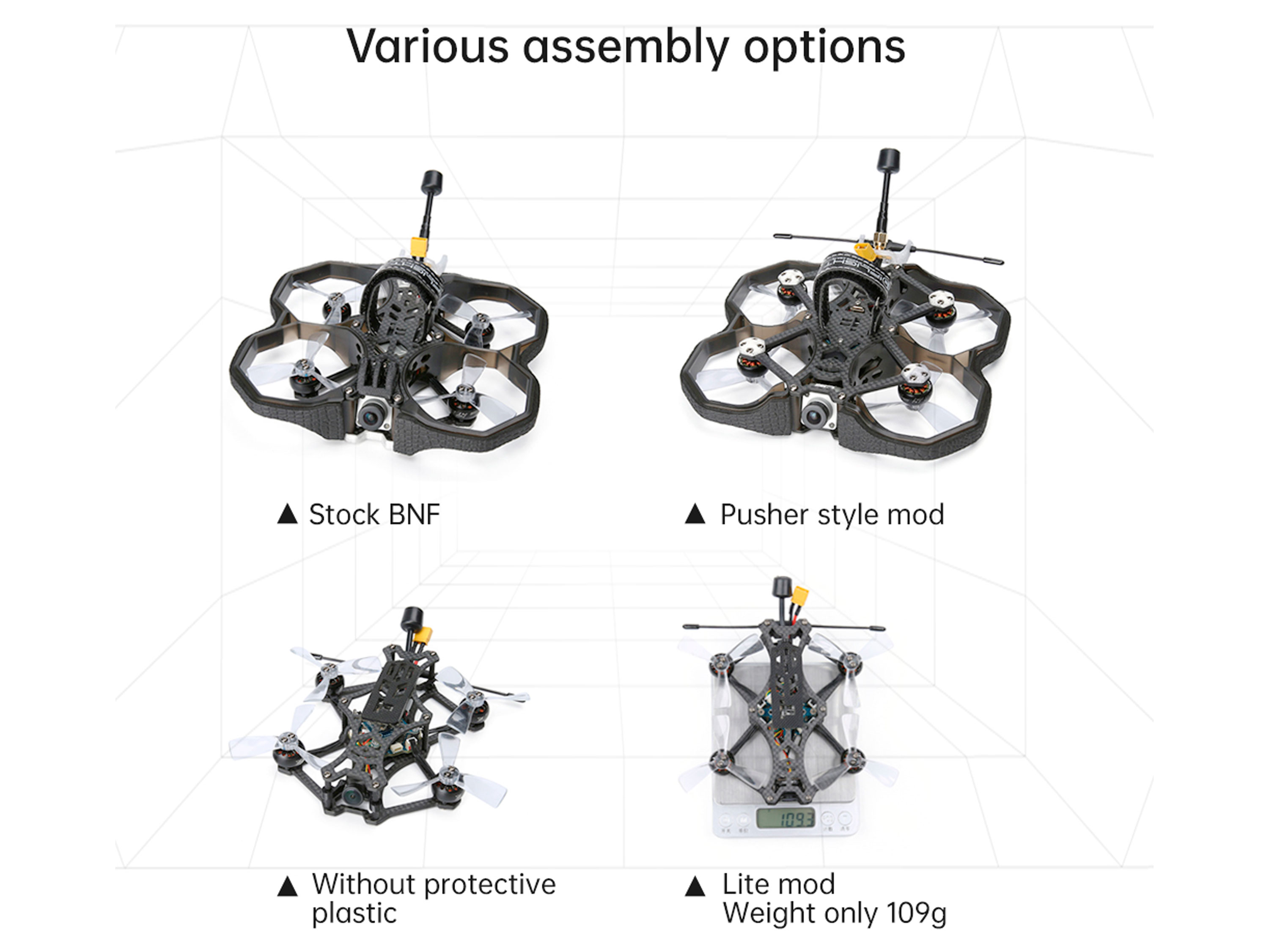 Квадрокоптер iFlight ProTek25 CineWhoop 4S з цифровою відеосистемою Vista (PNP) (світлина #6)
