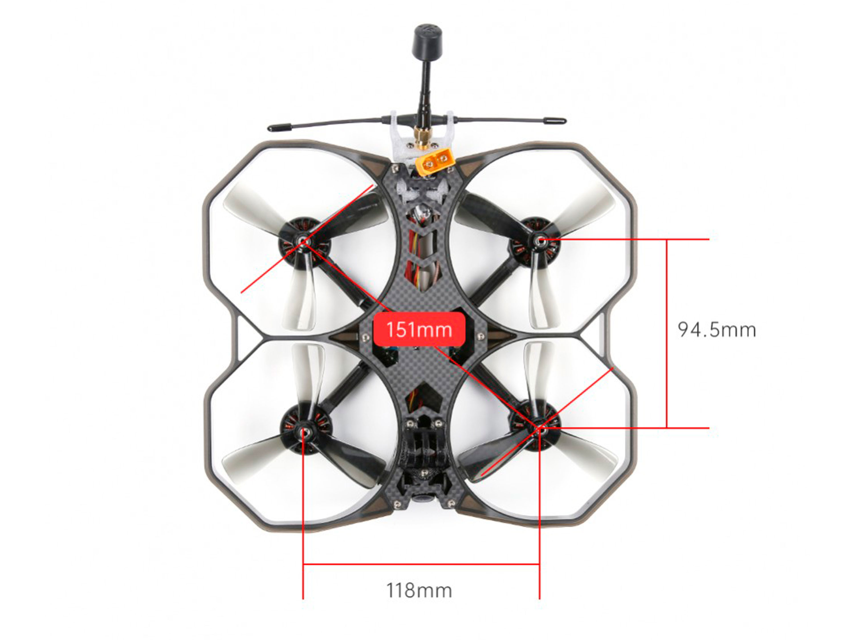Квадрокоптер iFlight ProTek35 CineWhoop 4S (PNP) (світлина #6)