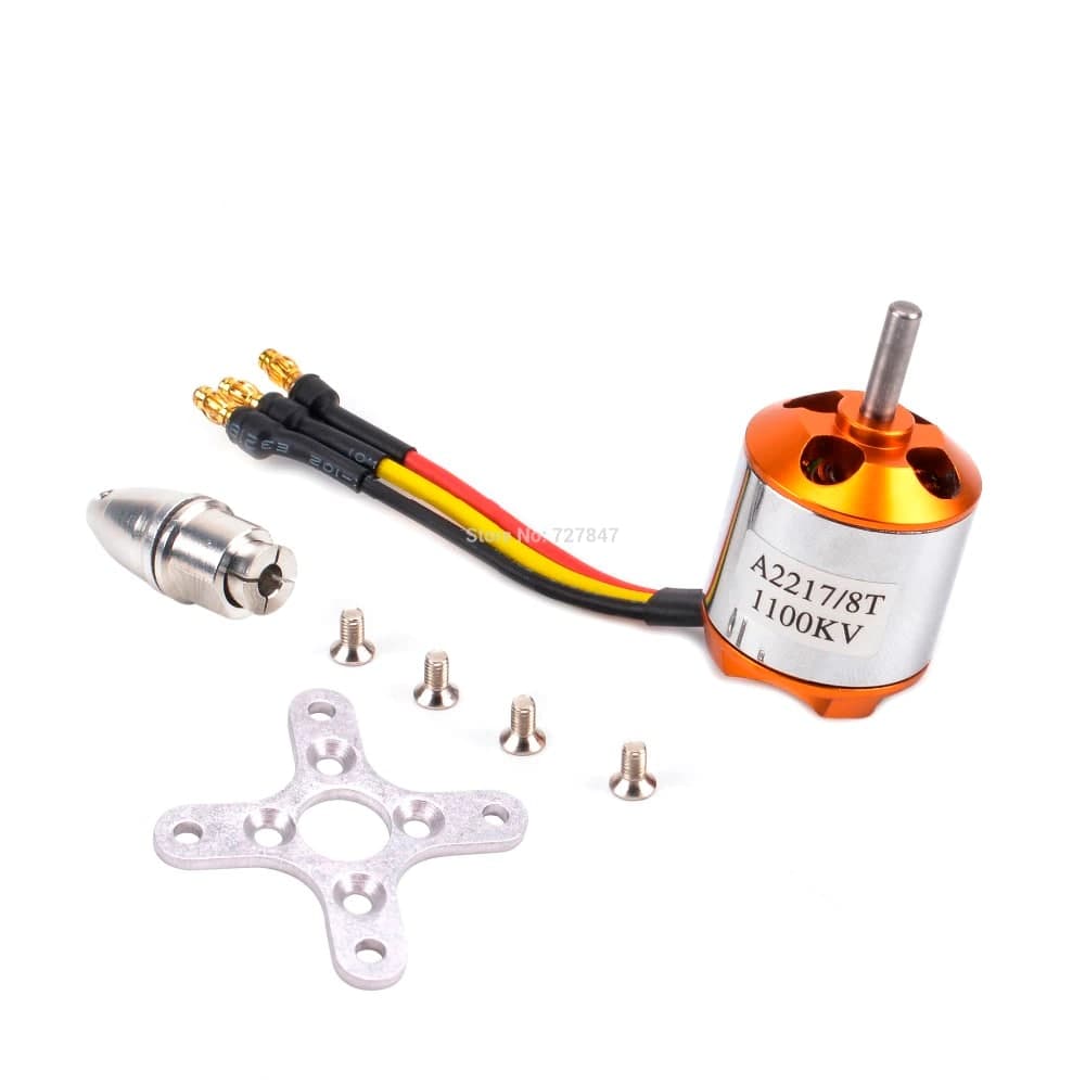 Двигун безколекторний A2217/8T-1100kv (світлина #1)