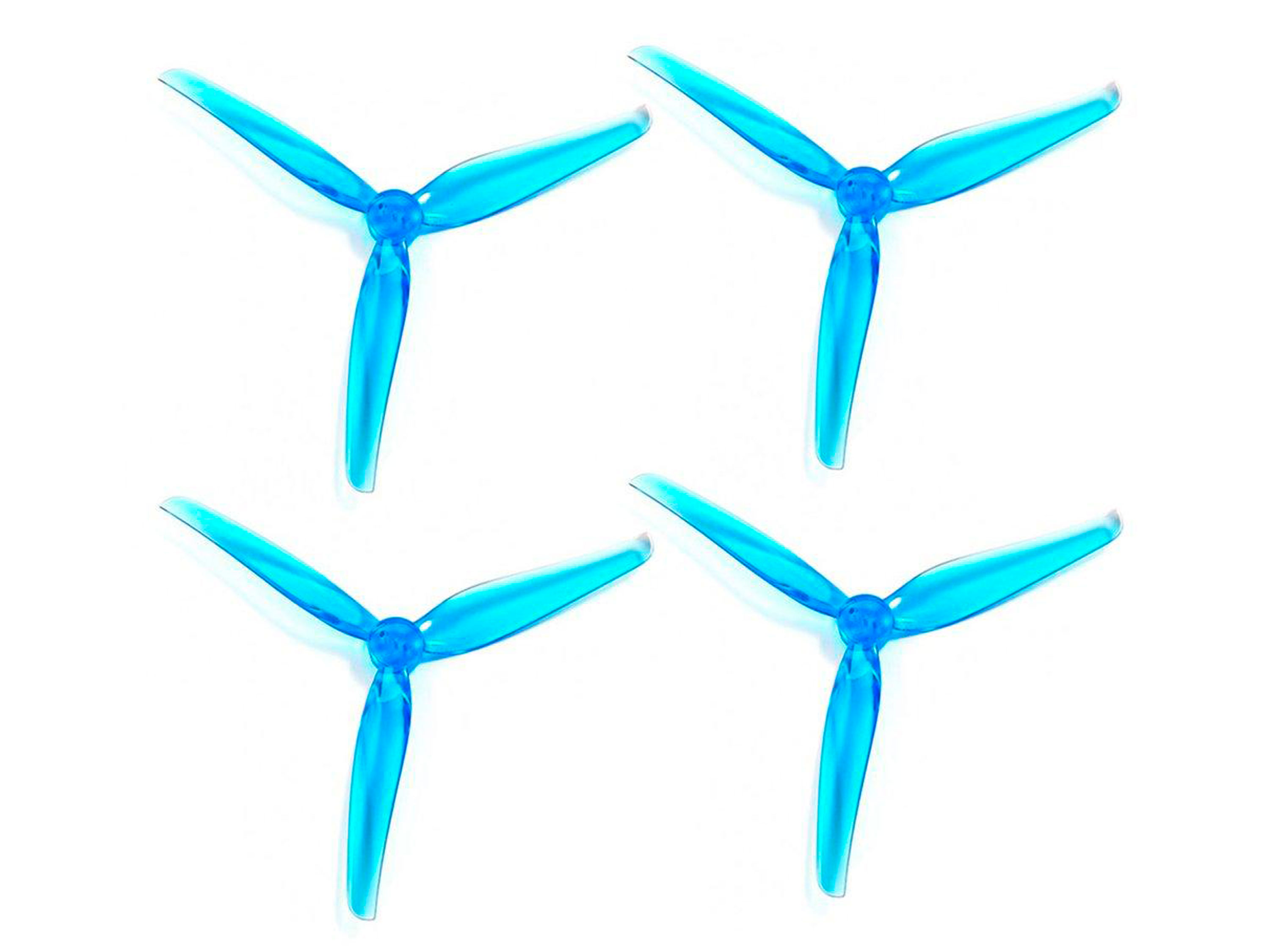 Комплект пропелерів iFlight Nazgul 5030 (Transparent Blue) (світлина #1)