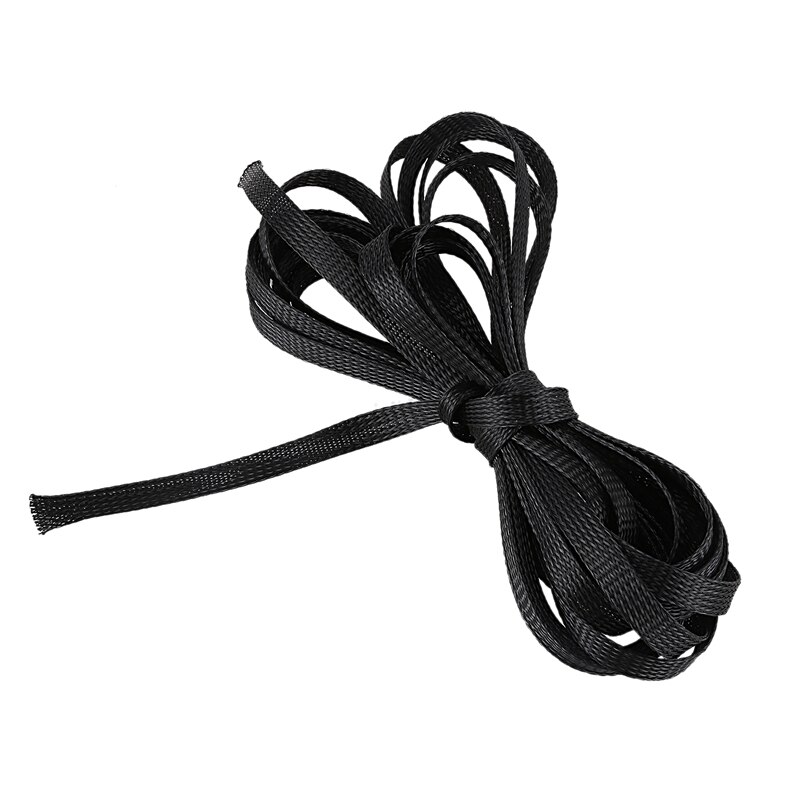 Кабельне обплетення 10мм х 50см (чорне) (світлина #1)