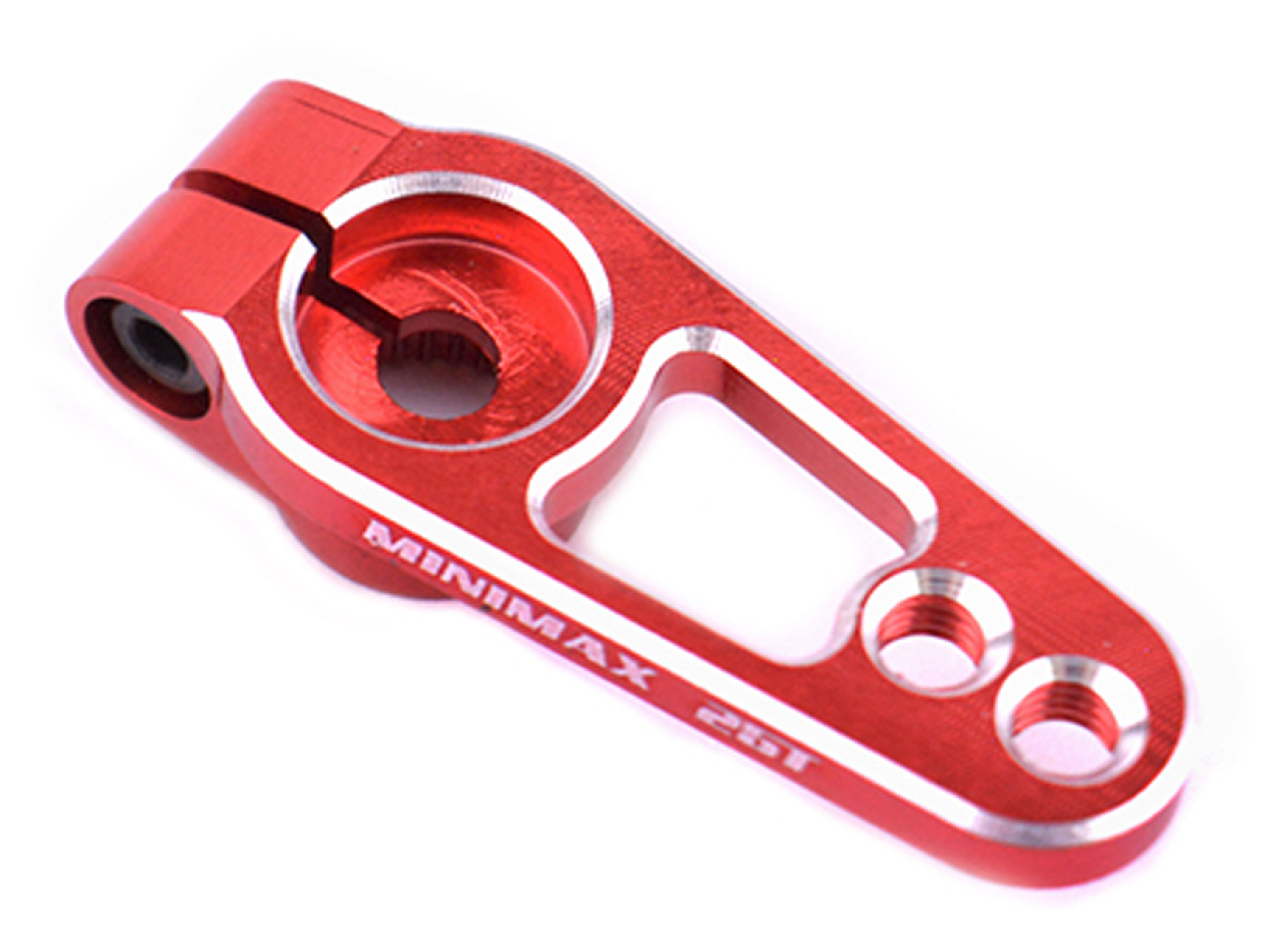 Алюмінієва качалка 25Т 31мм для сервомеханізмів (червона) (світлина #1)