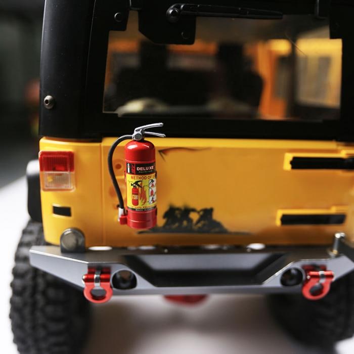Декоративний вогнегасник для автомоделей масштабу 1/10 (червоний) (світлина #3)