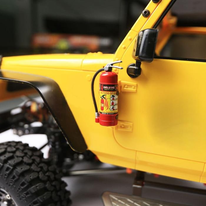 Декоративний вогнегасник для автомоделей масштабу 1/10 (червоний) (світлина #7)