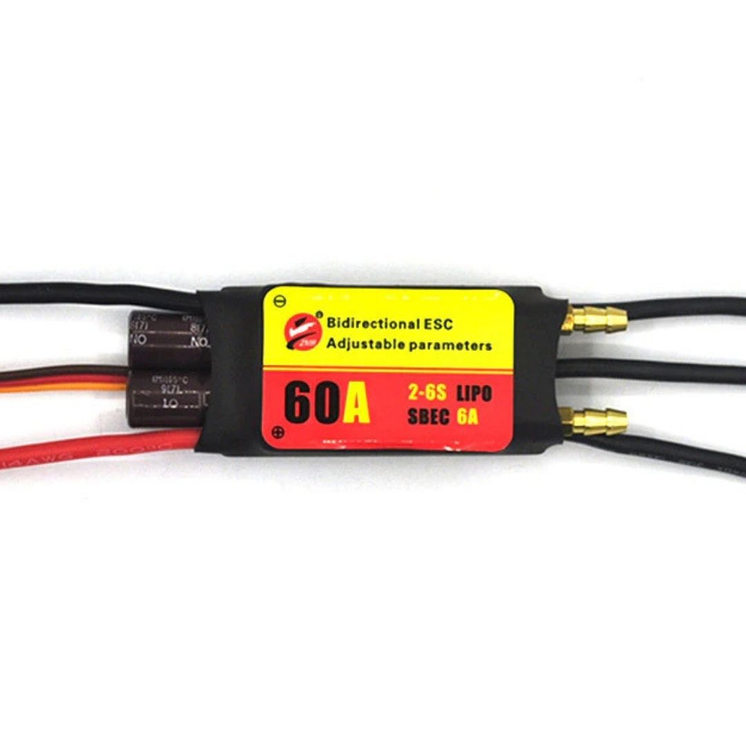 Регулятор швидкості ReadytoSky 60A з водяним охолодженням (світлина #1)